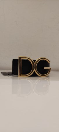Dolce & Gabbana Black DG Belt 40-Belt-Dolce & Gabbana-The Closet Egypt