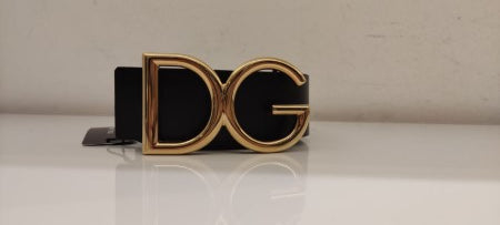 Dolce & Gabbana Black DG Belt 40-Belt-Dolce & Gabbana-The Closet Egypt
