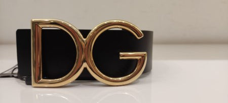 Dolce & Gabbana Black DG Belt 40-Belt-Dolce & Gabbana-The Closet Egypt