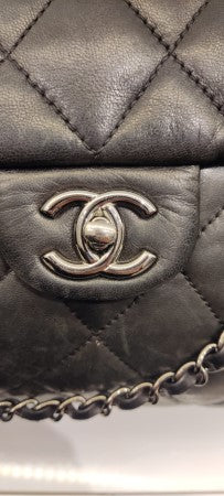 Chanel Black 3 Compartments Bag-handbag-Chanel-The Closet Egypt