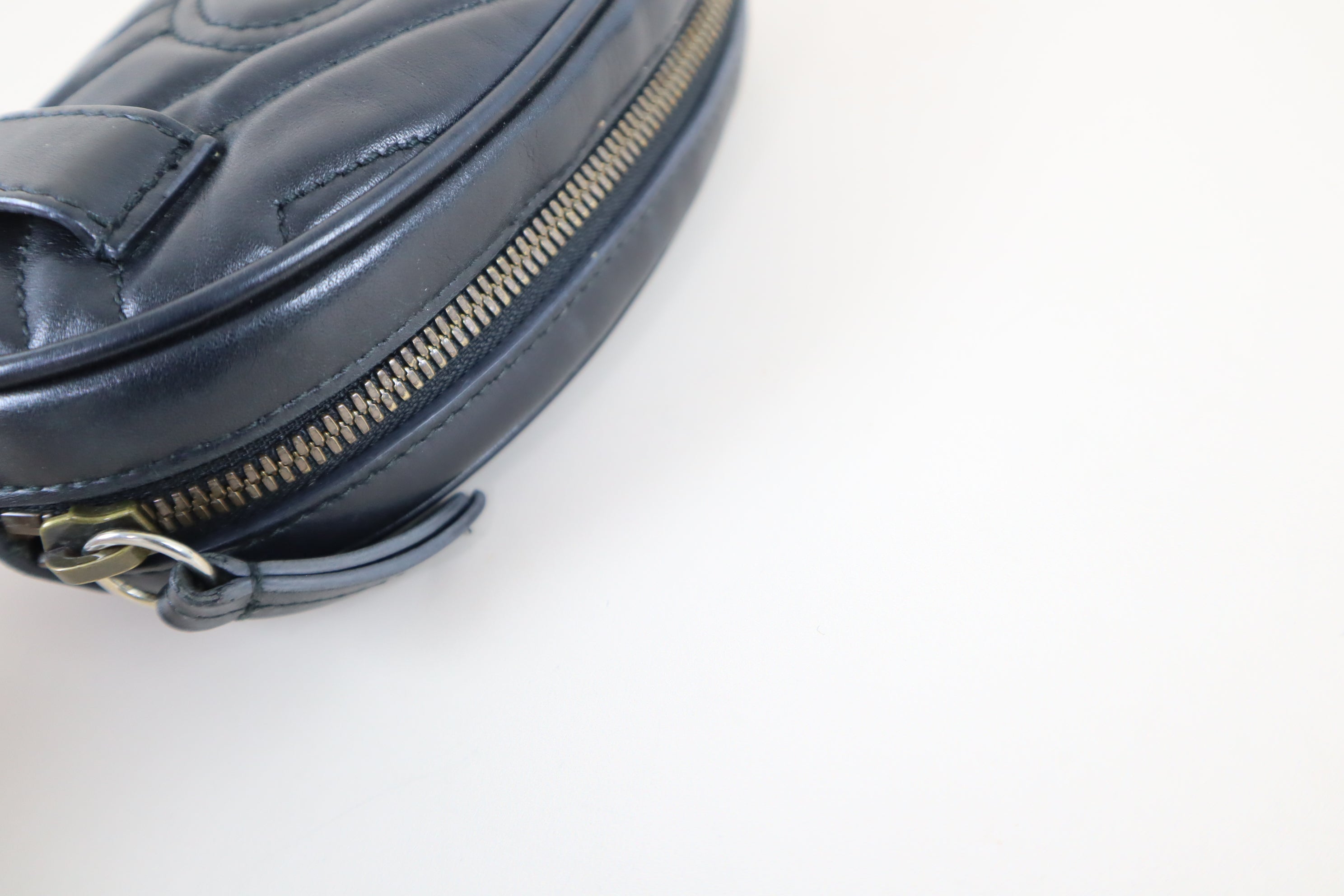 Gucci Black Marmont Belt Bag