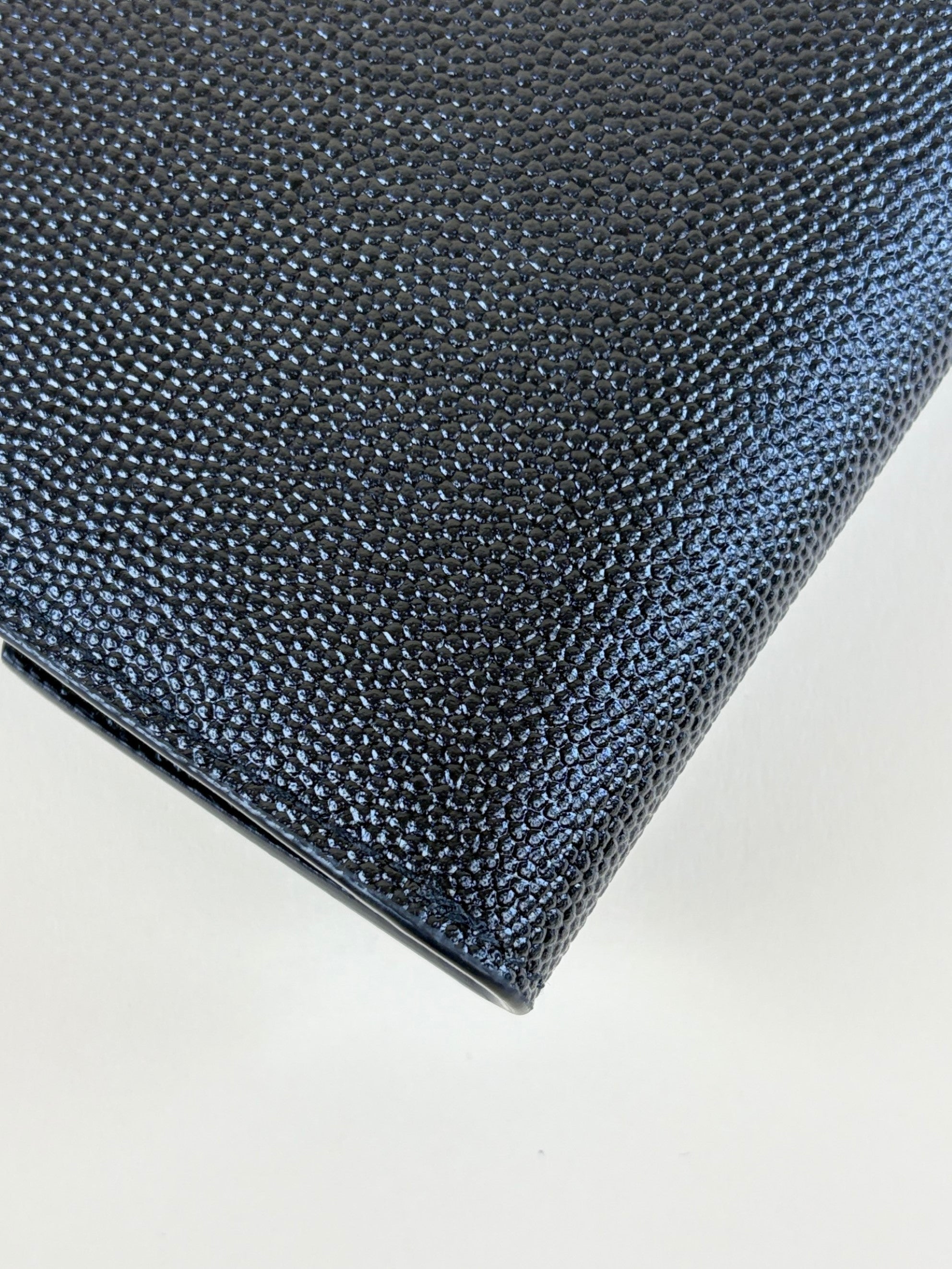 YSL Black Uptown Pouch