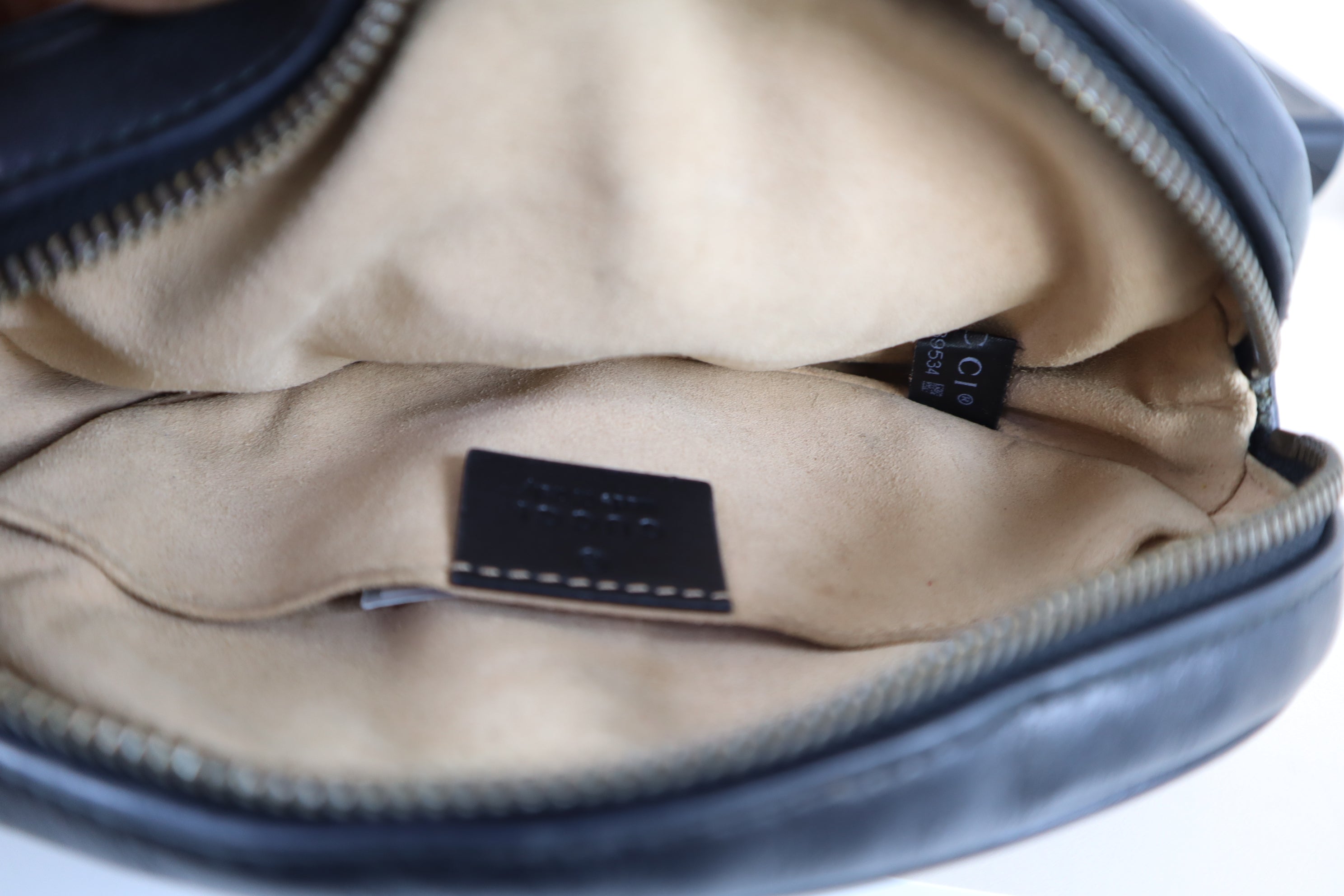 Gucci Black Marmont Belt Bag-Belt Bag-Gucci-The Closet Egypt