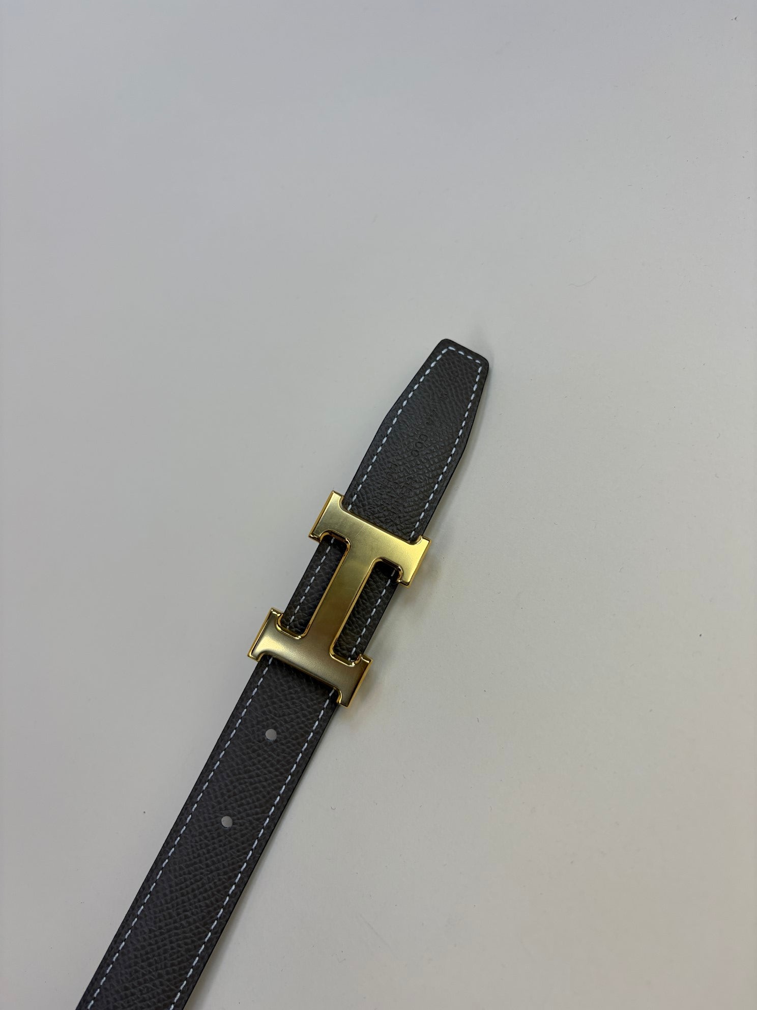 Hermes Bicolor Mini Constance 24mm Buckle Belt