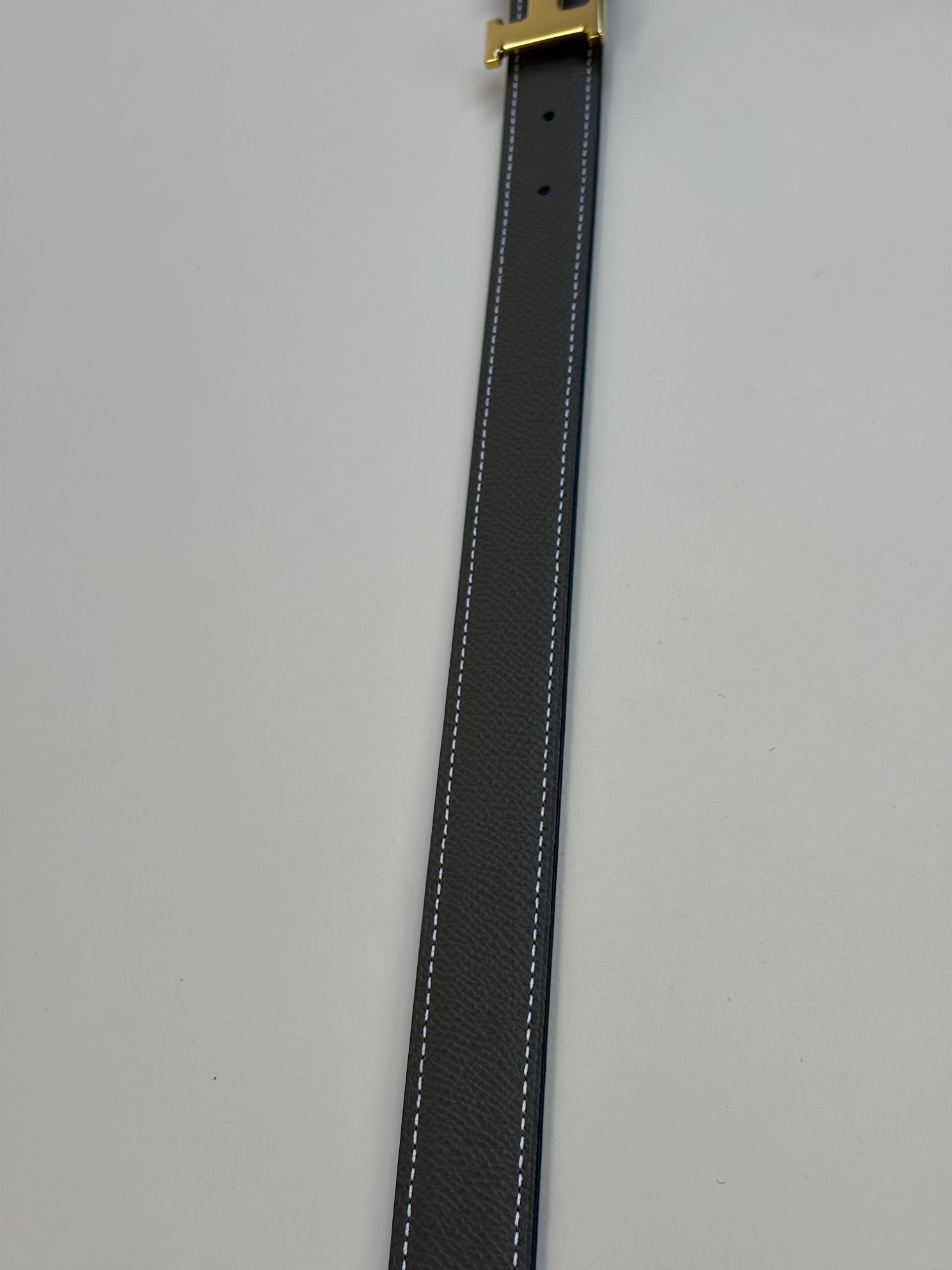 Hermes Bicolor Mini Constance 24mm Buckle Belt