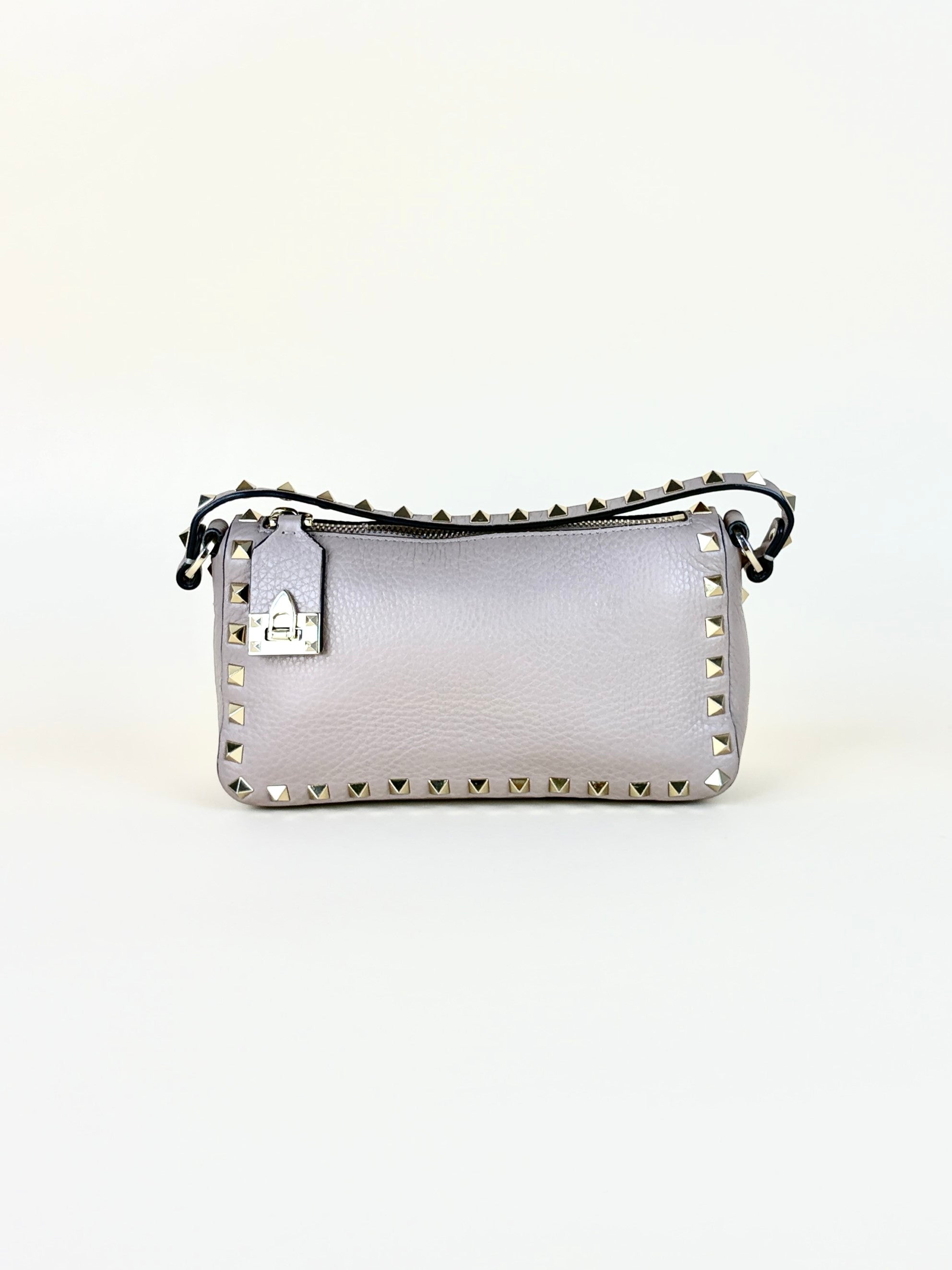 Valentino Nude Small Rockstud Crossbody Bag