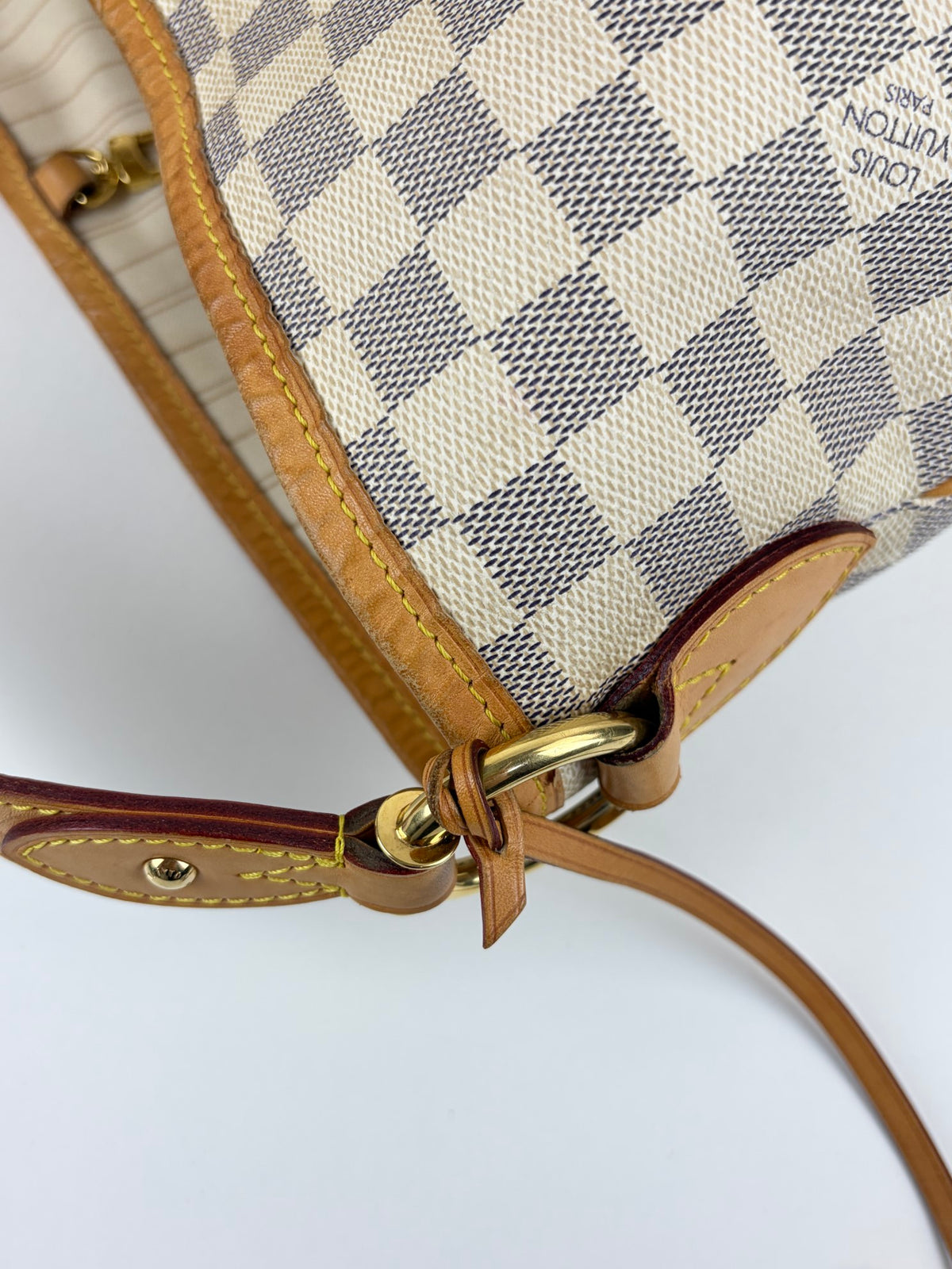 louis Vuitton Damier Azur canvas delightful shoulder bag