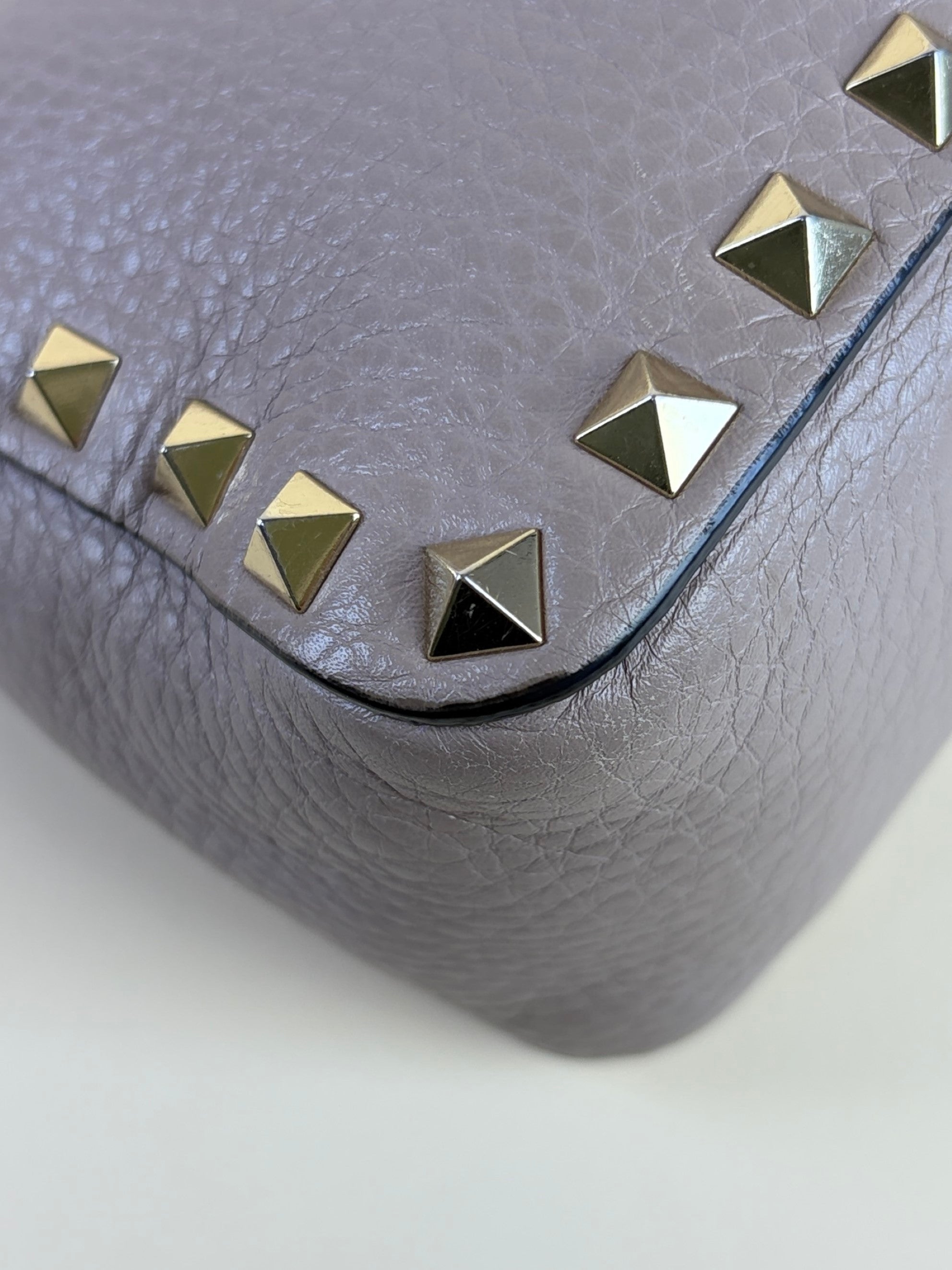 Valentino Nude Small Rockstud Crossbody Bag