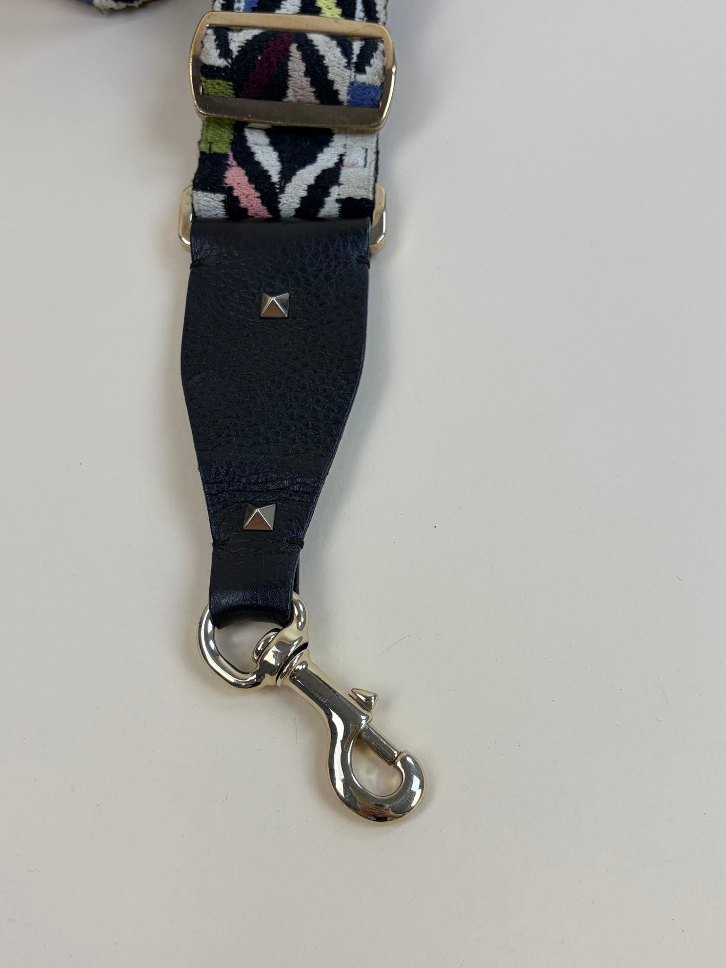 Valentino Guitar Multicolored Rockstud Strap For Bag