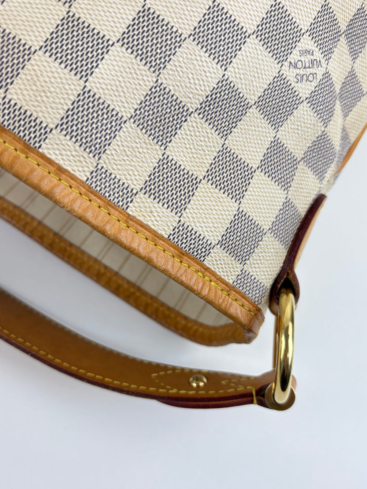 louis Vuitton Damier Azur canvas delightful shoulder bag
