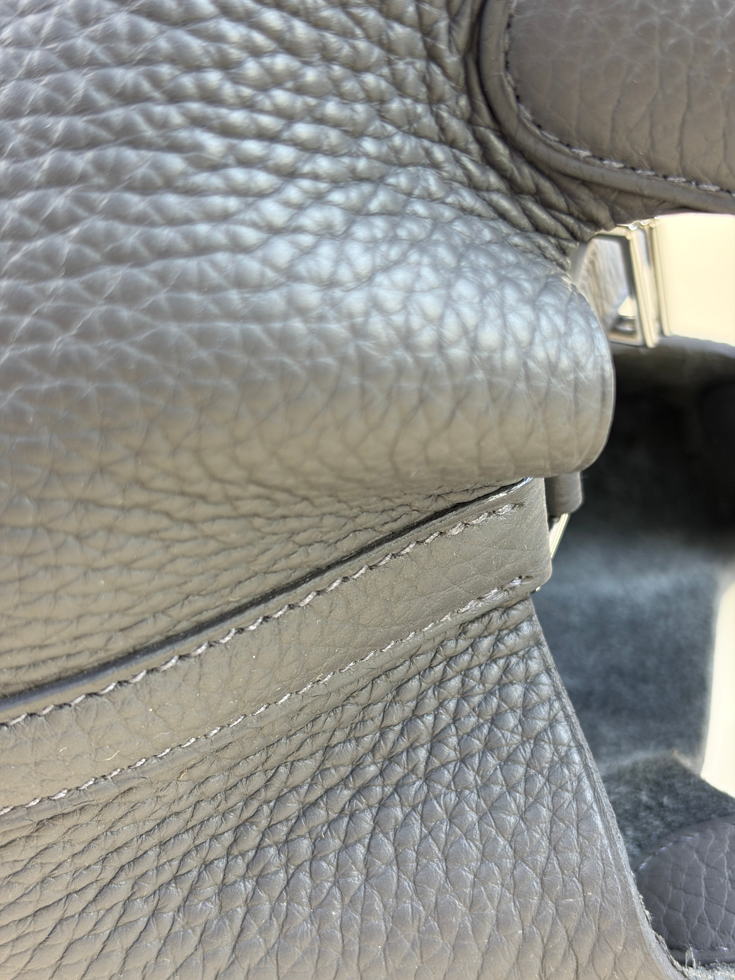 Hermes Gris Misty Picotin Lock 18 Bag