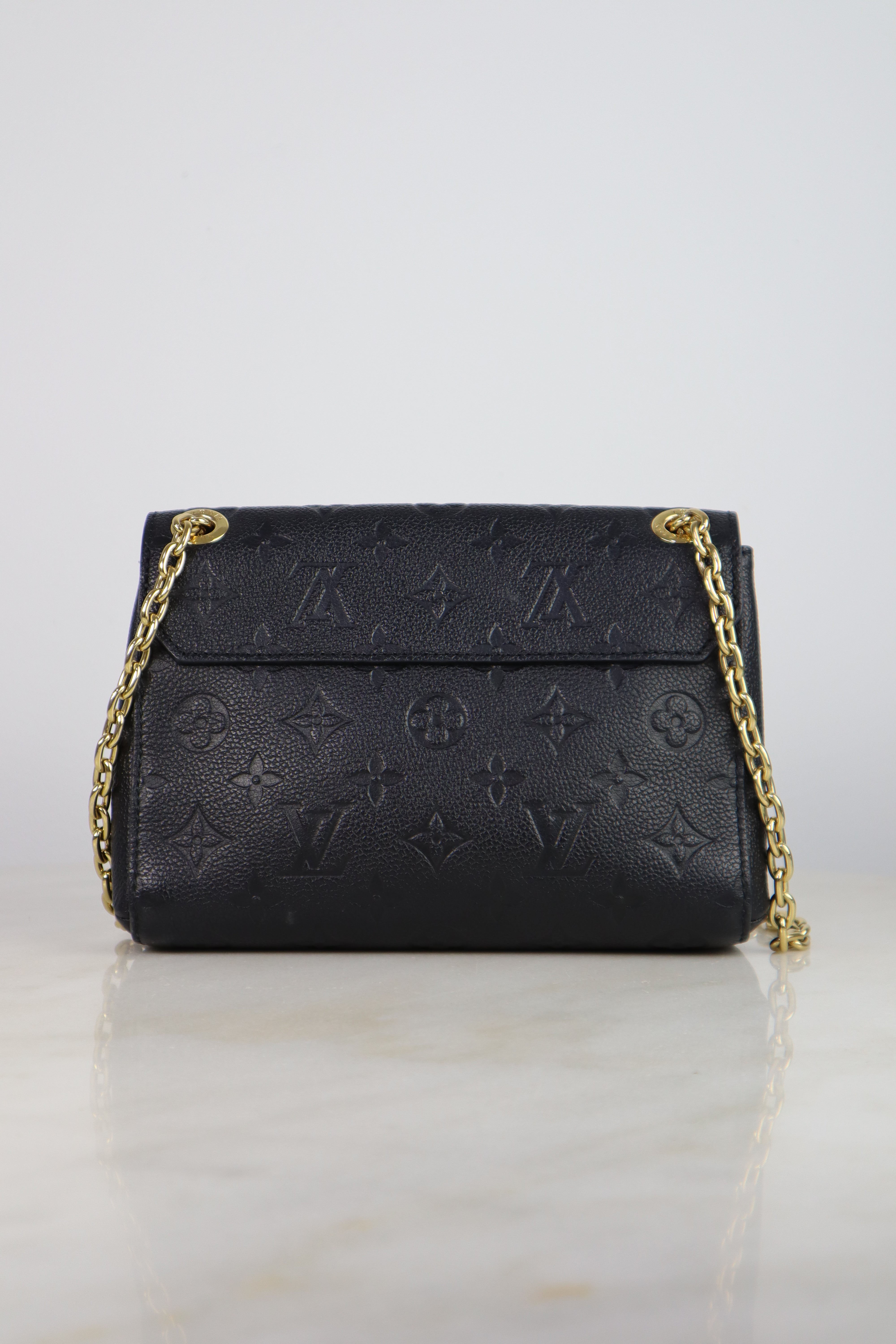 Louis Vuitton Black Monogram Empreinte Vavin BB Bag