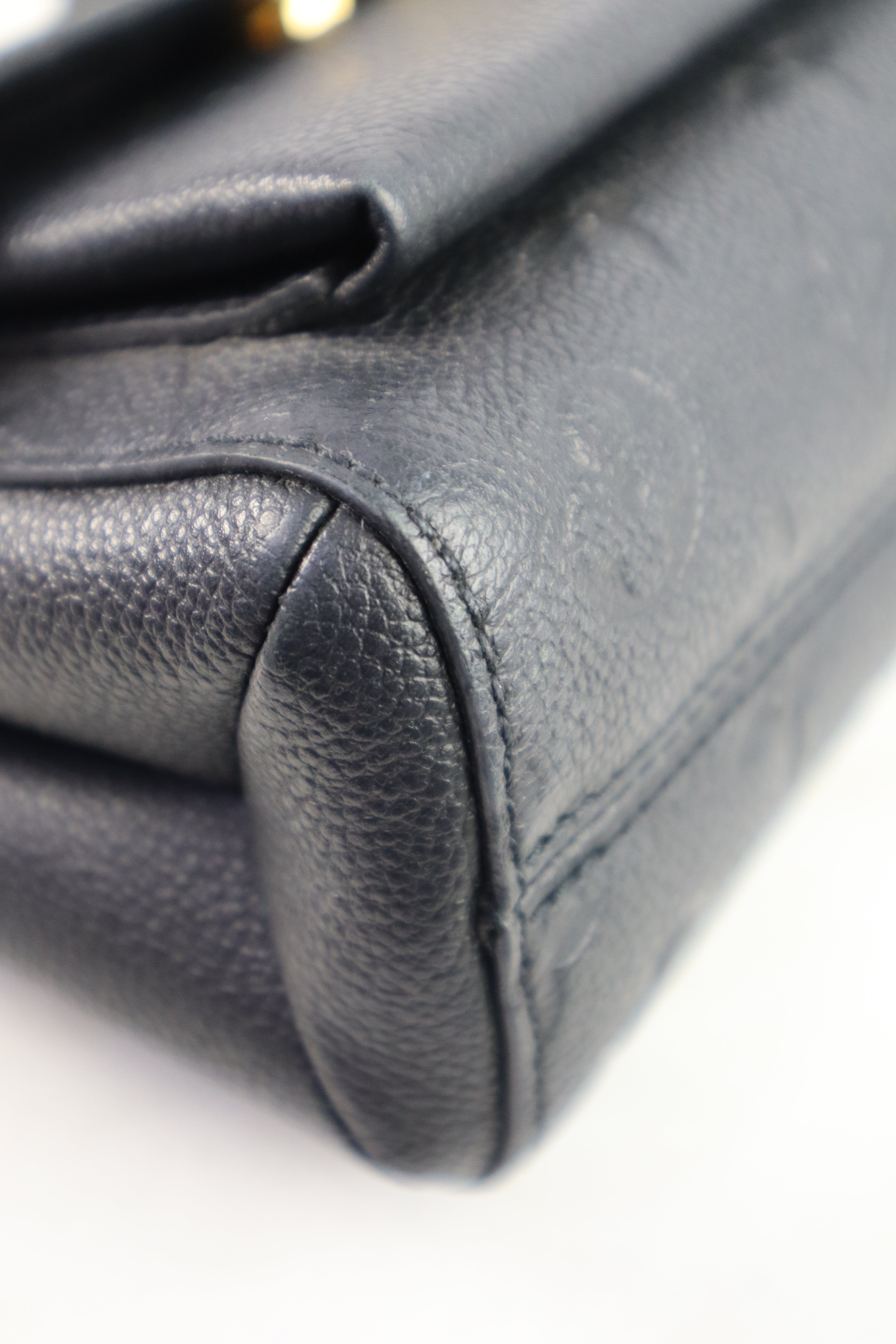 Louis Vuitton Black Monogram Empreinte Vavin BB Bag