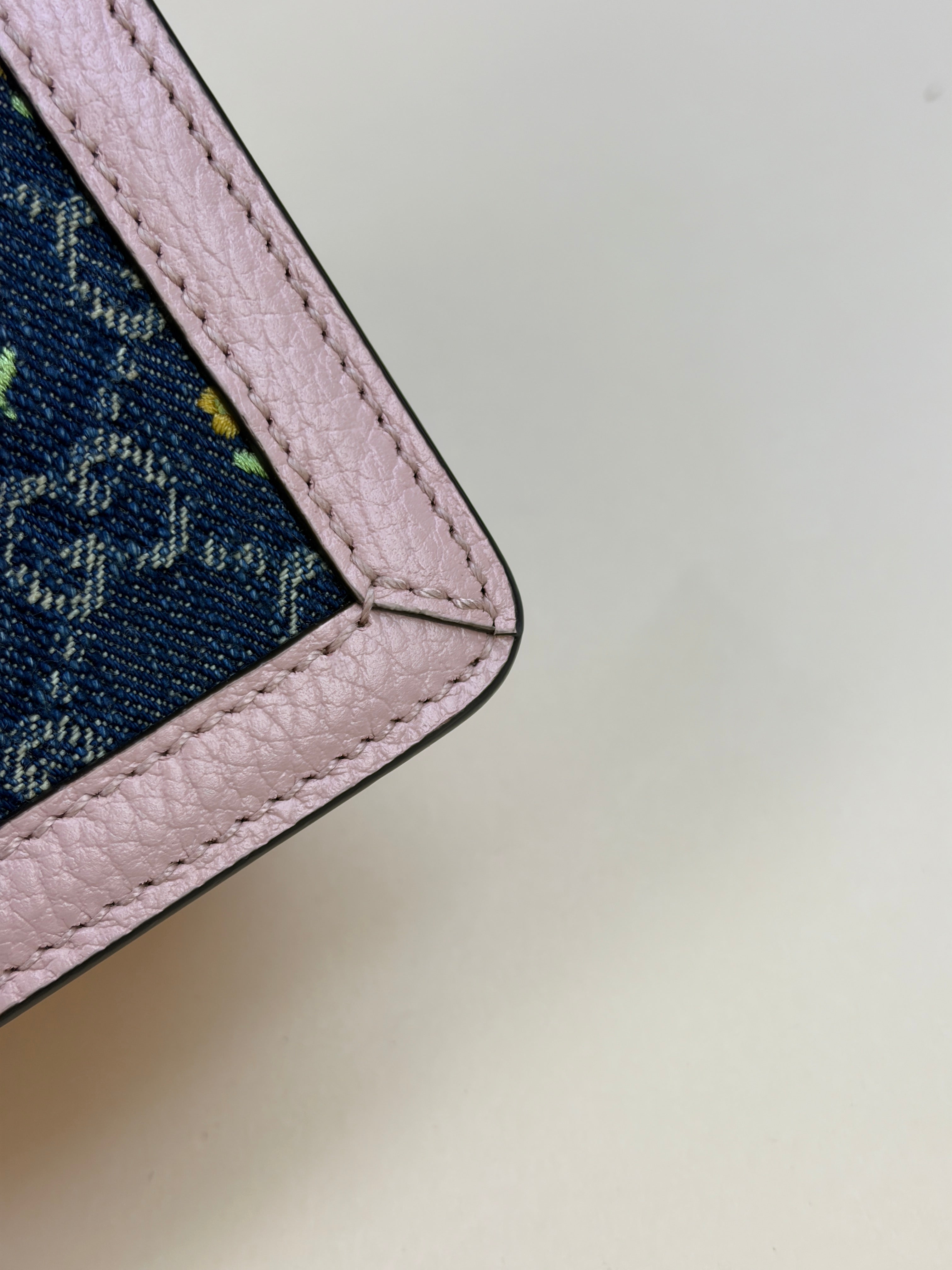 Gucci Bicolor Floral Embroidered Medium Dionysus Shoulder Bag