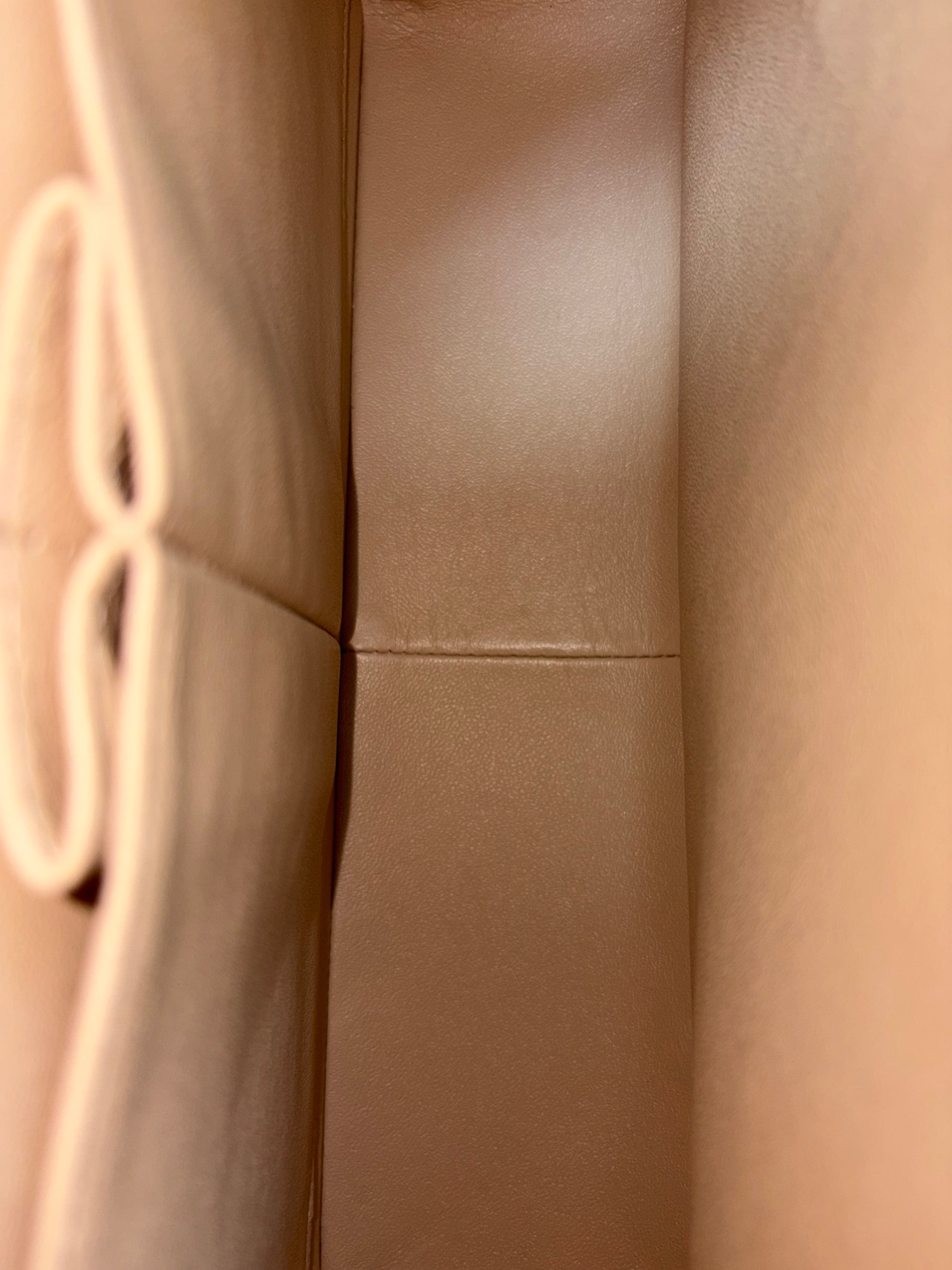 Chanel Beige Classic Double Flap jumbo Bag