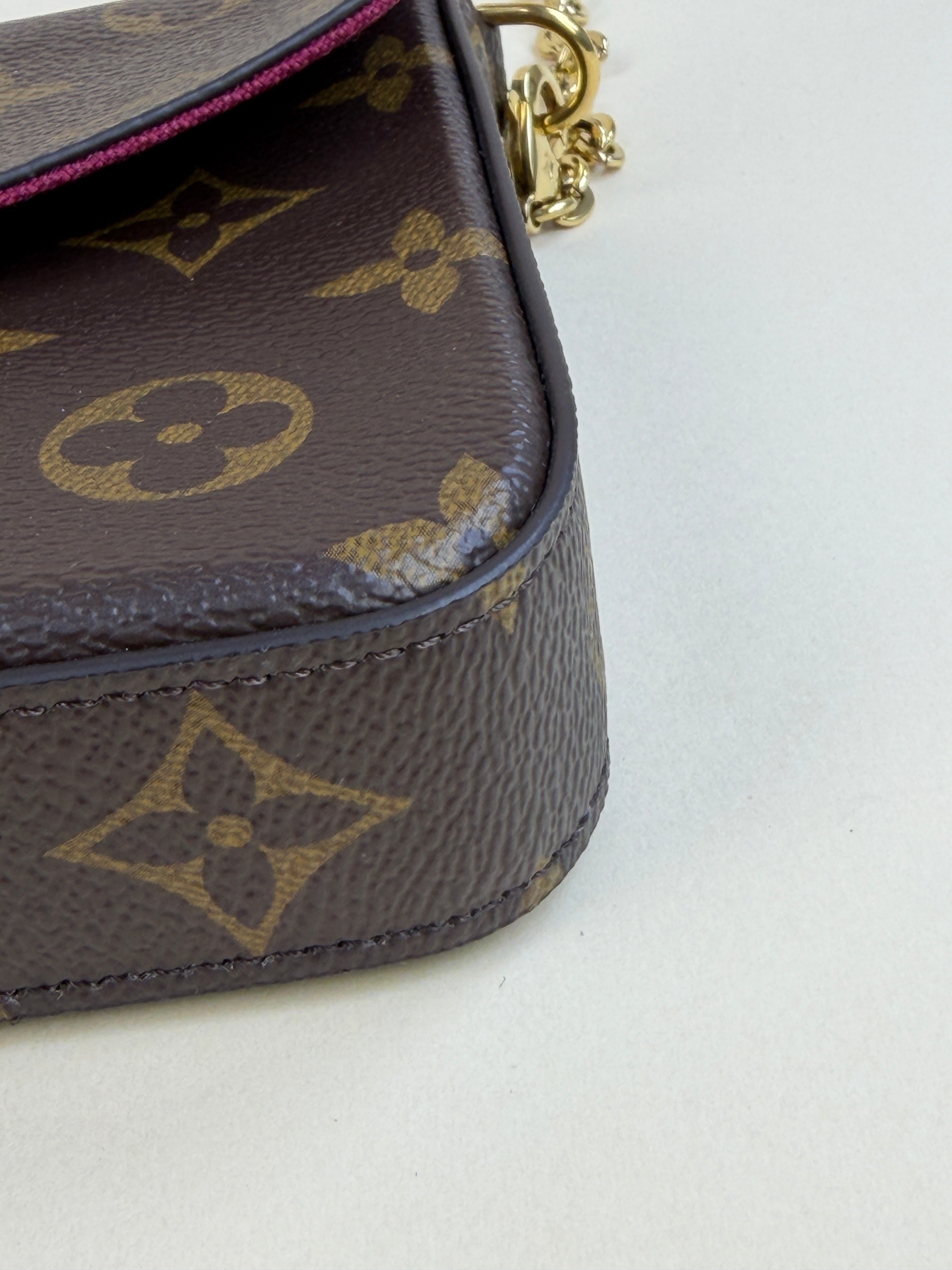 Louis Vuitton Monogram Felicie Pochette Bag