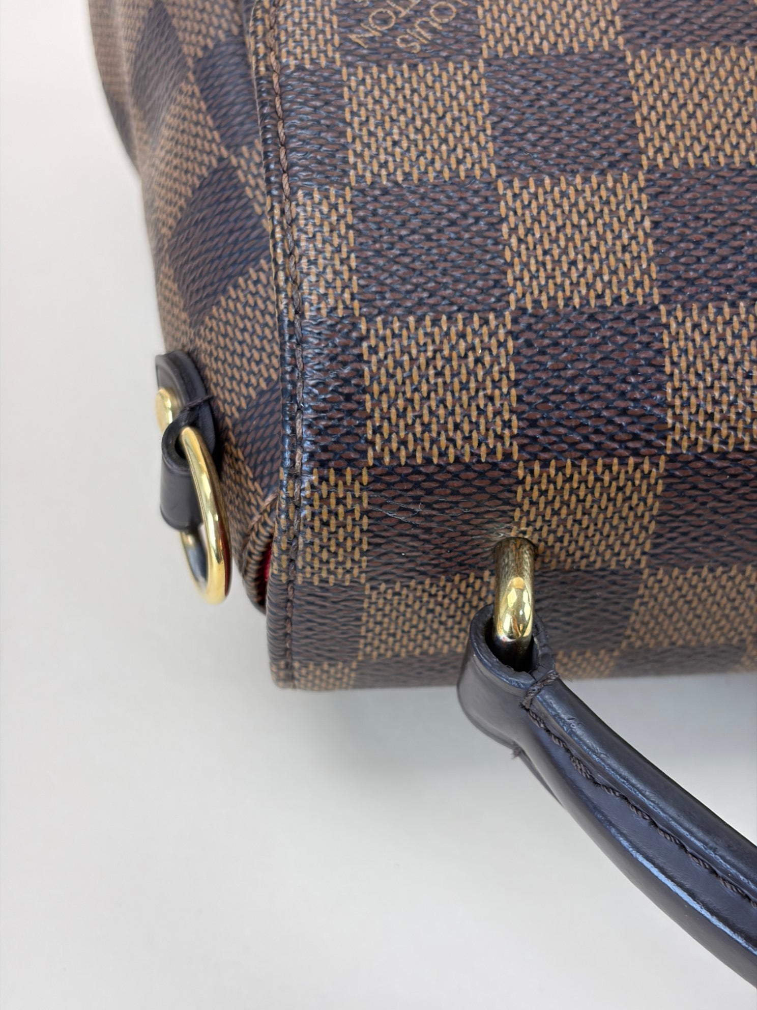 Louis Vuitton Damier Ebene top handle