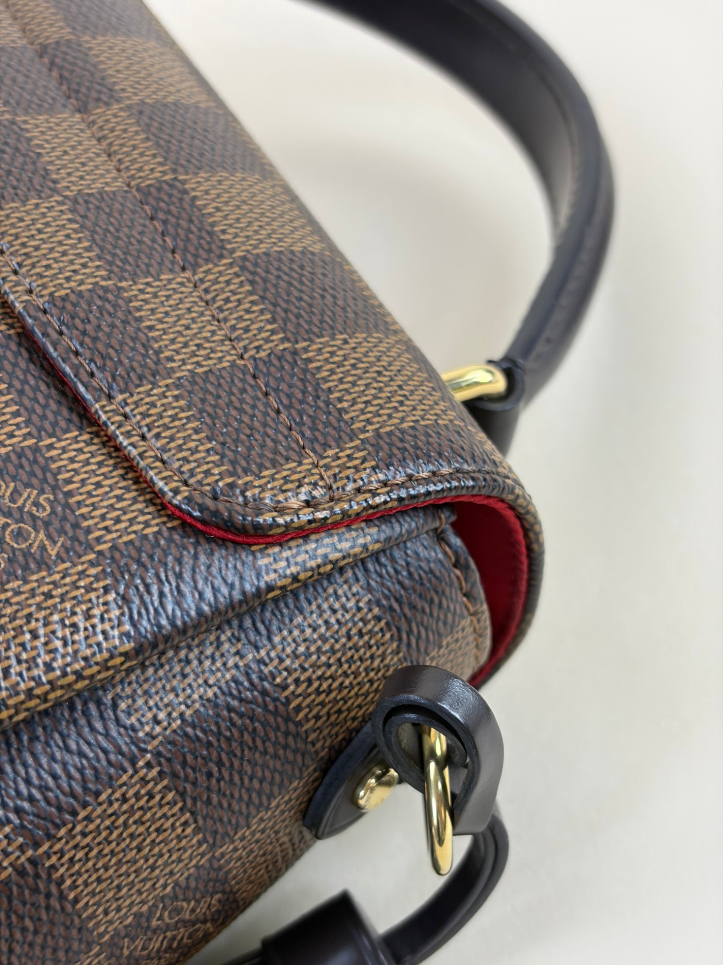 Louis Vuitton Damier Ebene top handle