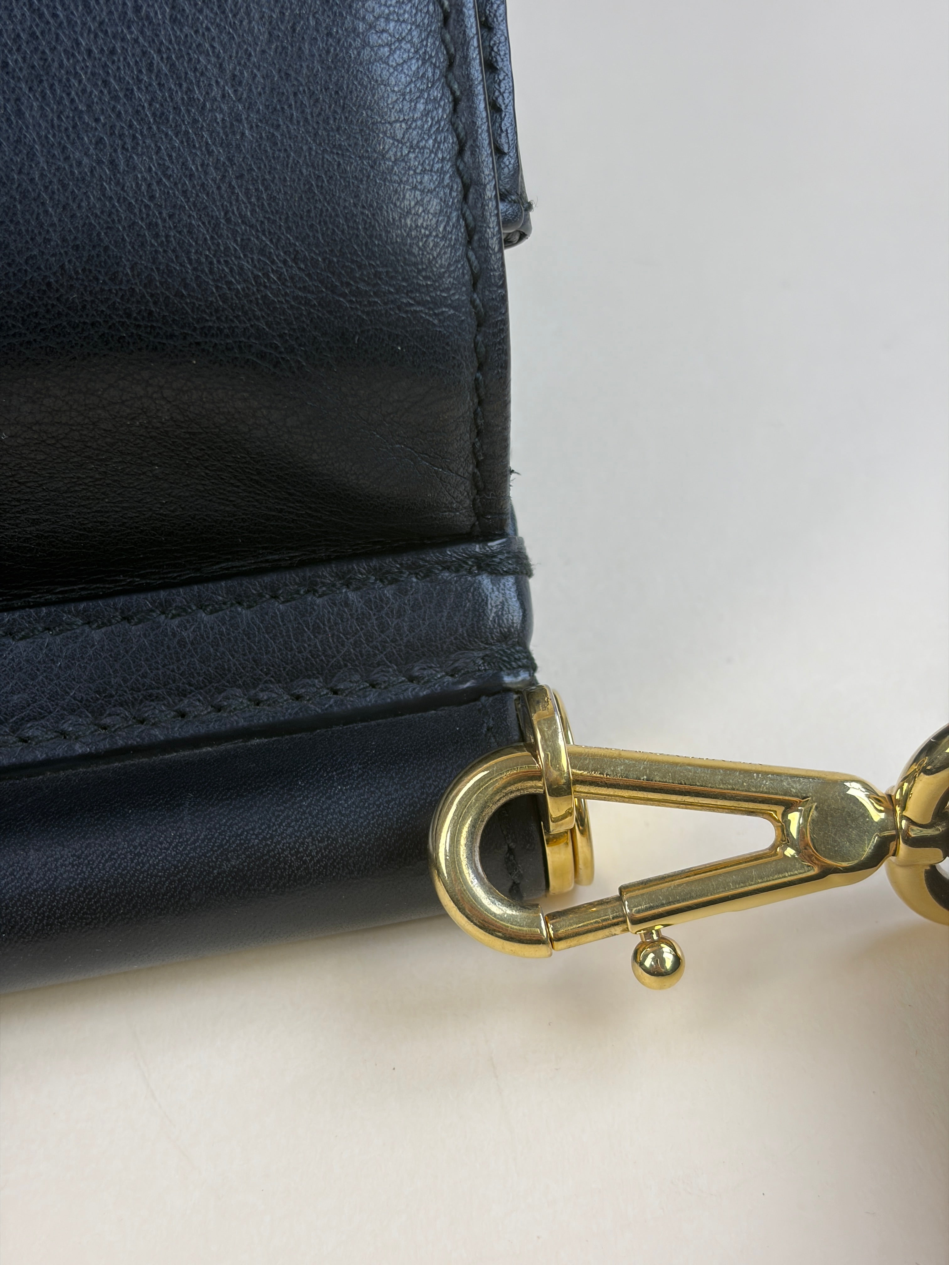 Dolce & Gabbana Black Maxi Sicily Handbag with Strap