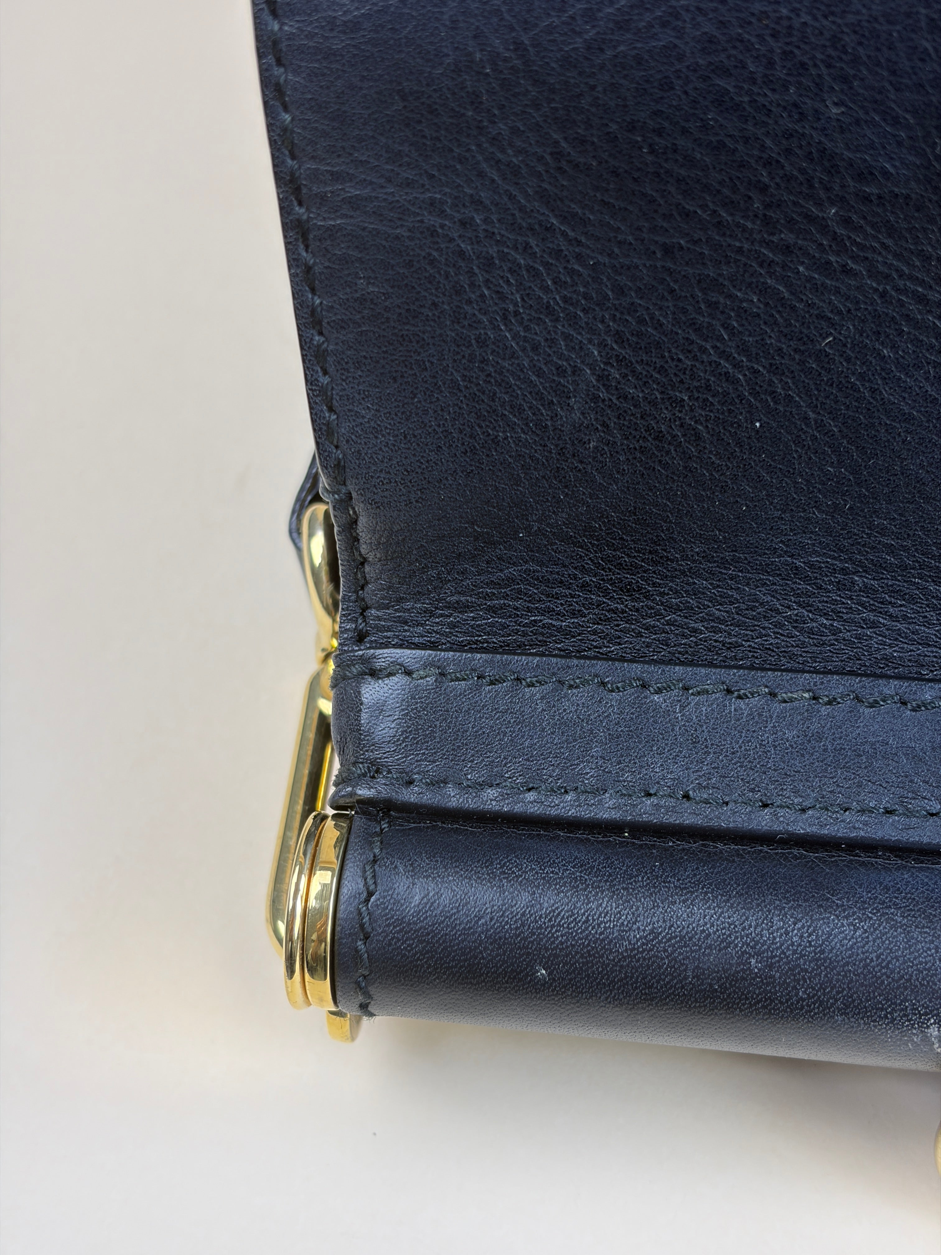 Dolce & Gabbana Black Maxi Sicily Handbag with Strap