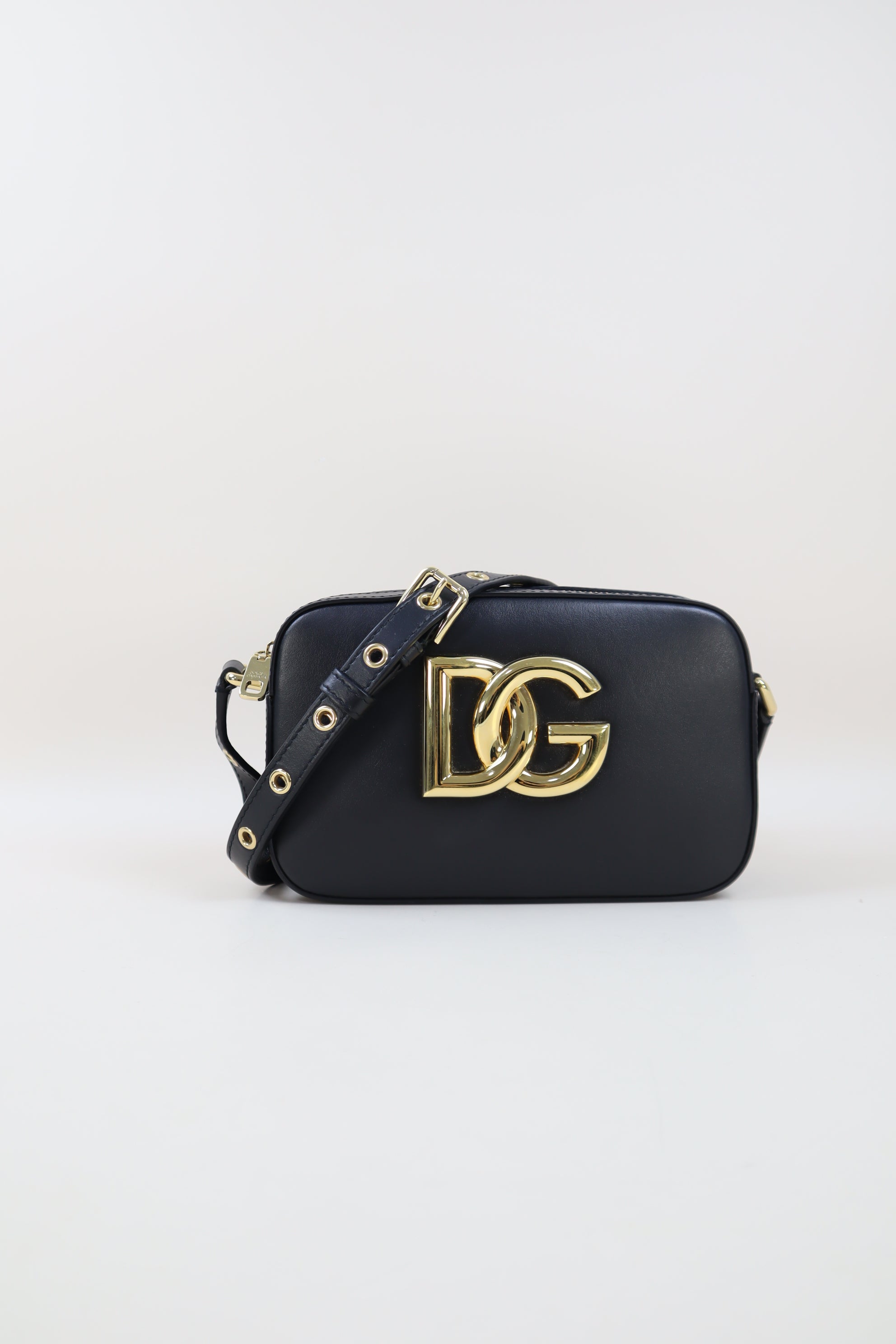 Dolce & Gabbana Black 3.5 Camera D&G Crossbody Bag