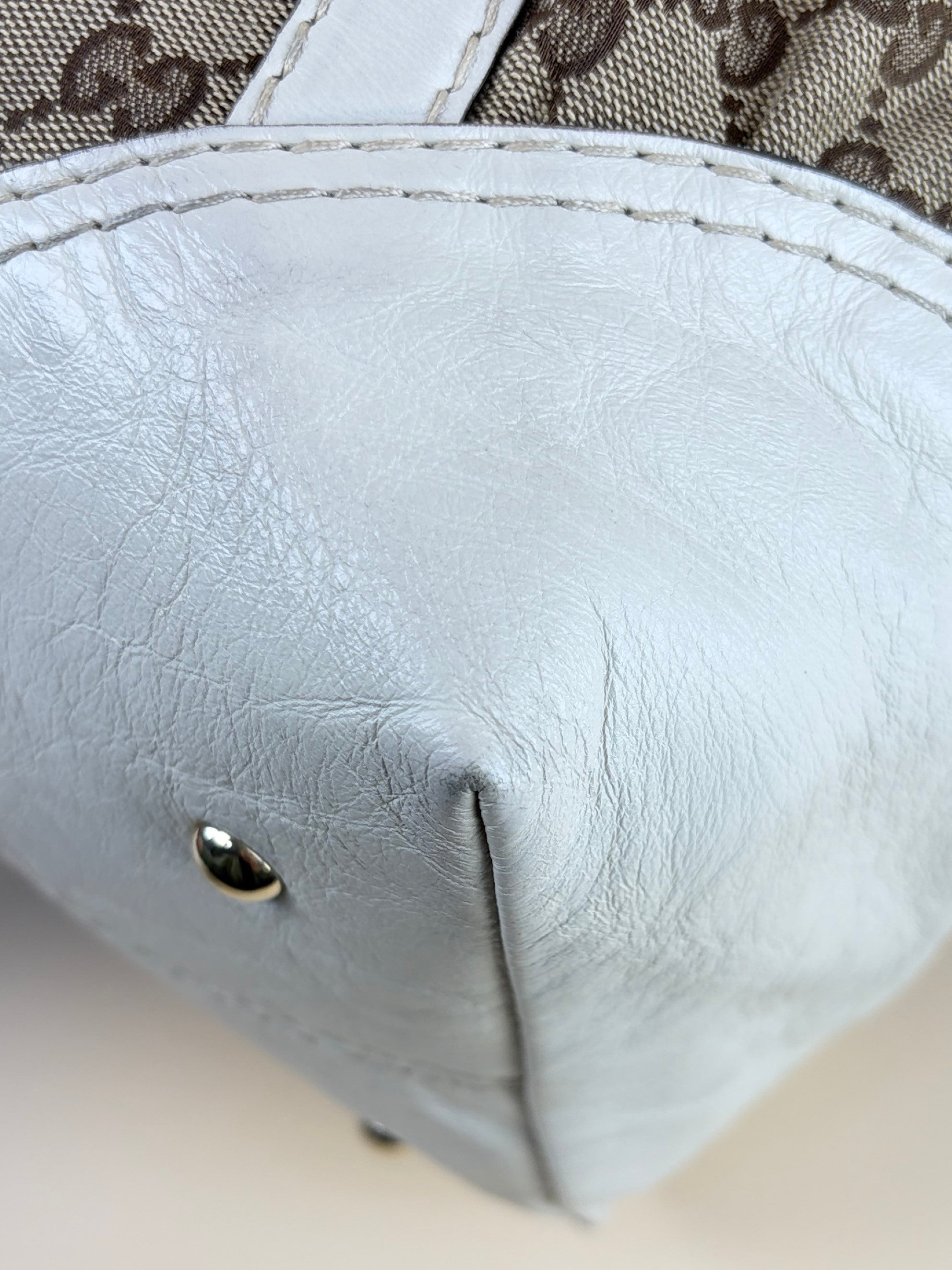 Gucci Bicolor GG Shoulder Bag