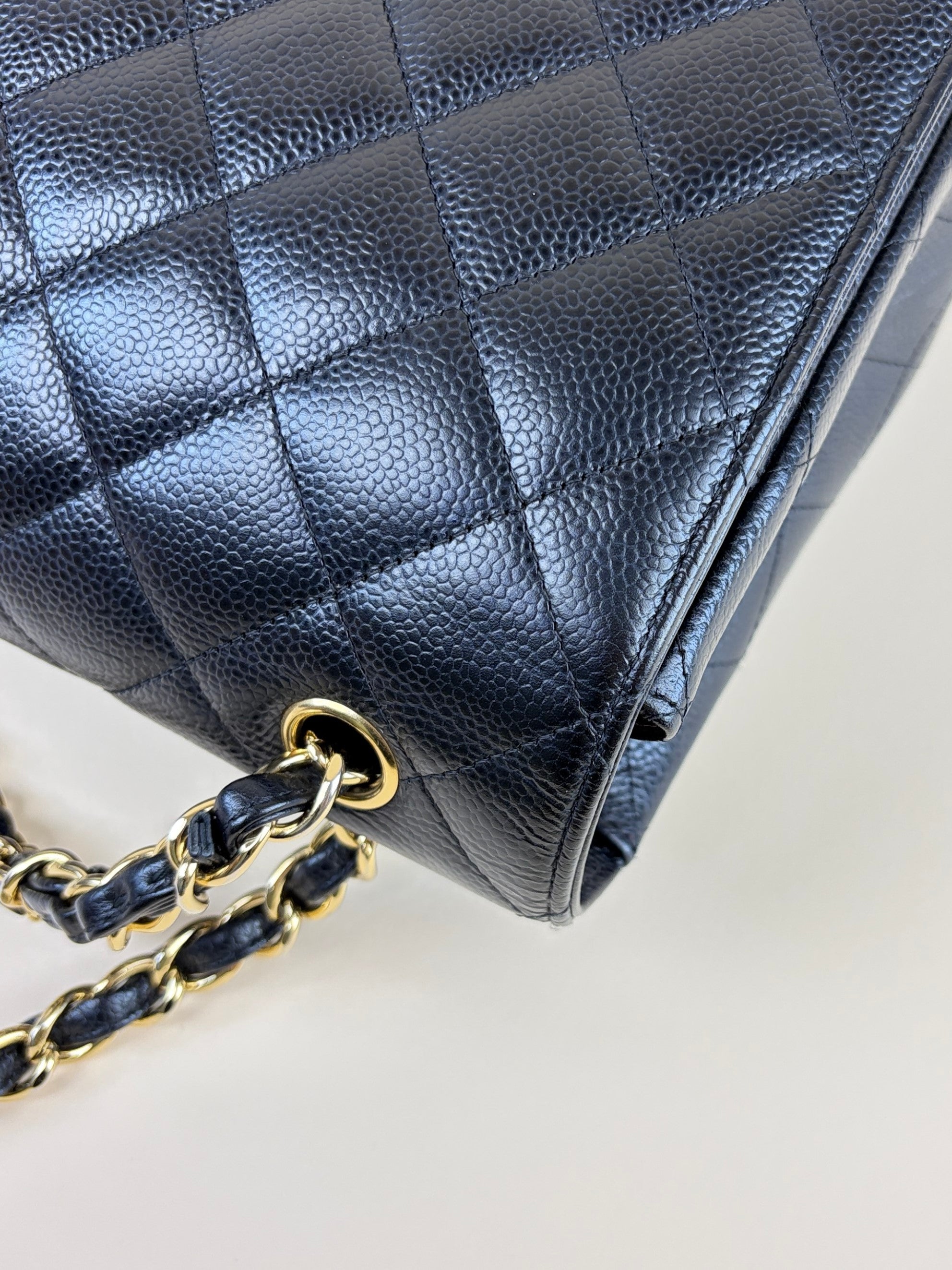 Chanel Black Maxi Classic Double Flap Bag