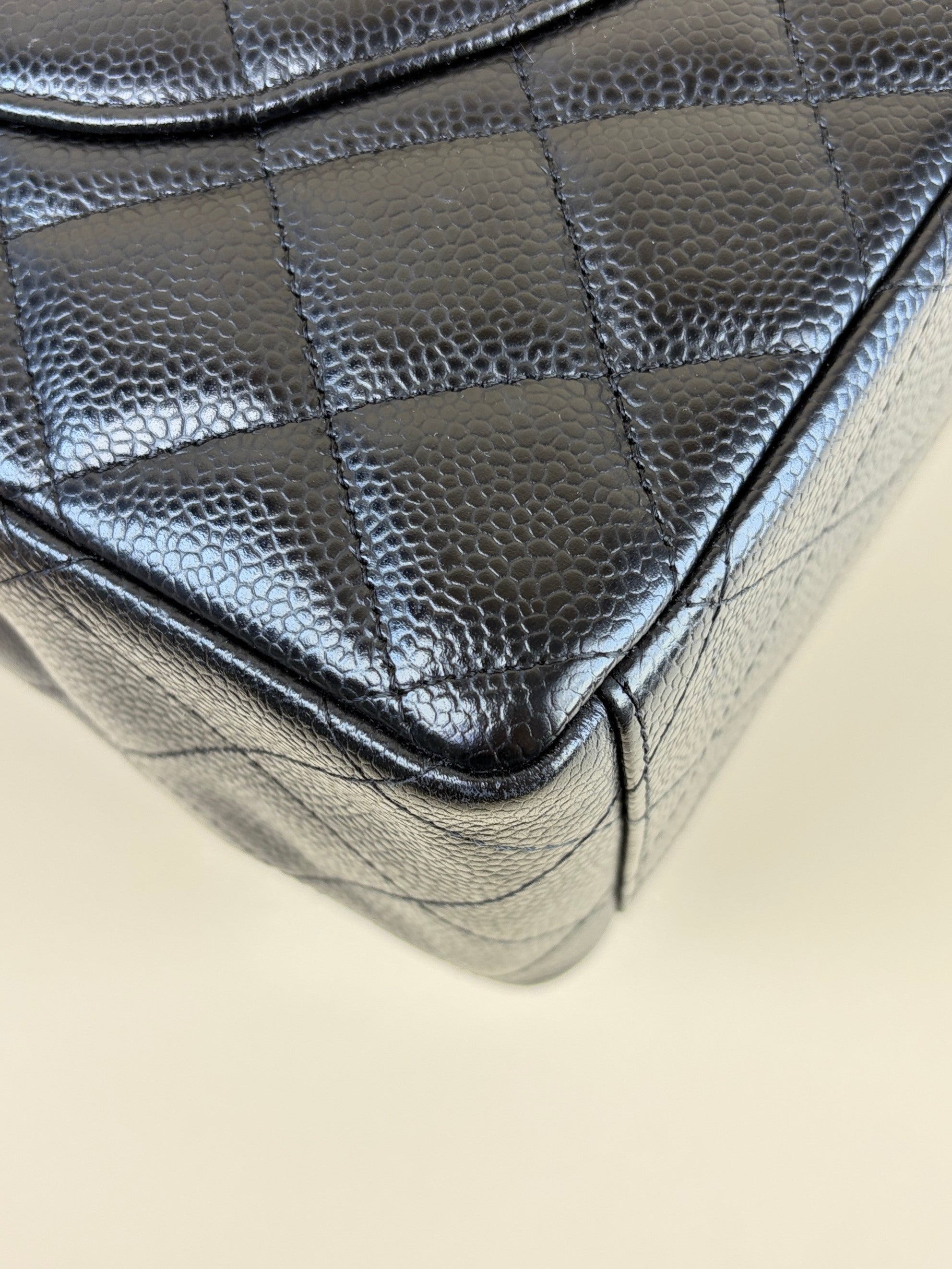 Chanel Black Maxi Classic Double Flap Bag
