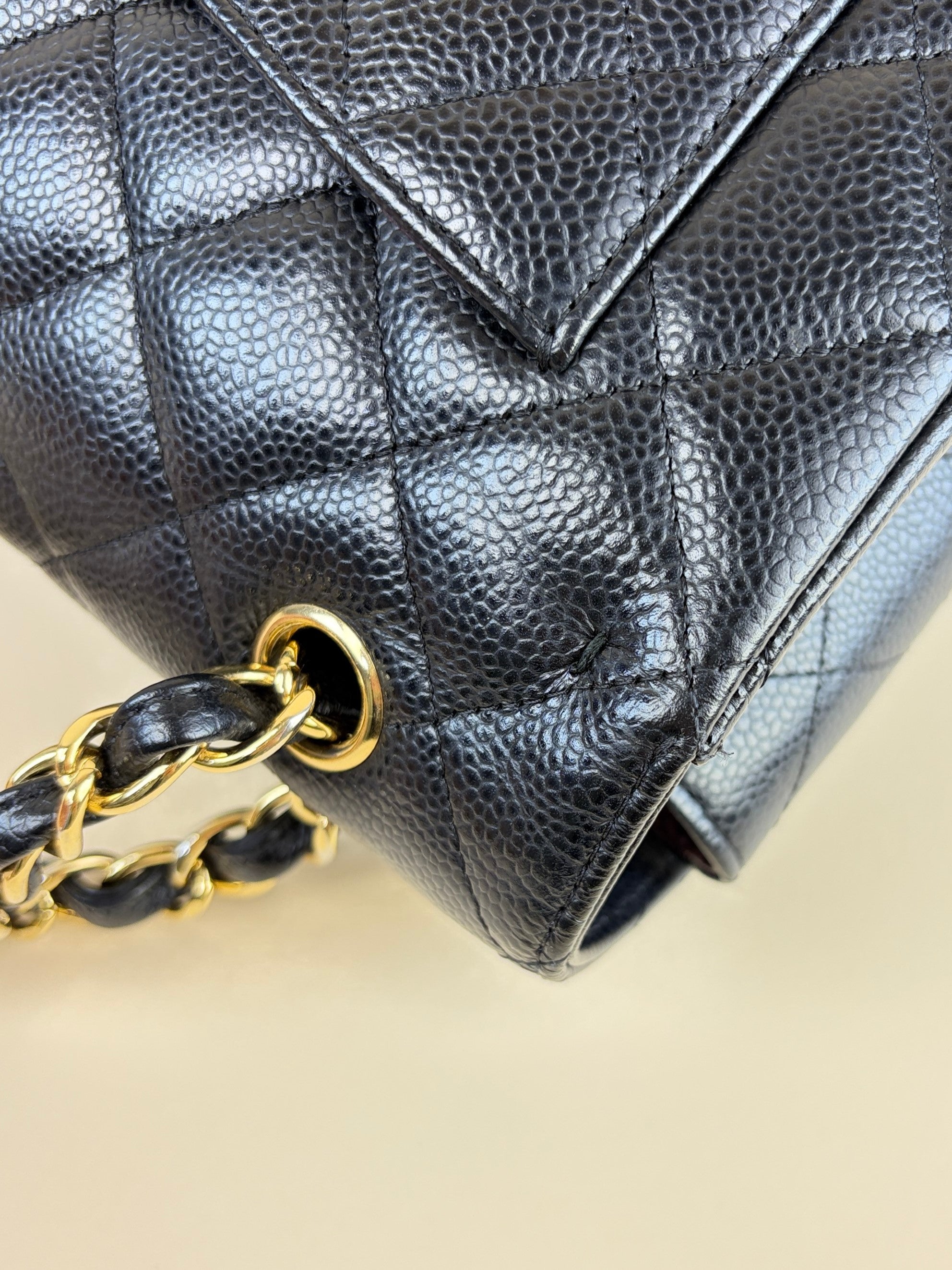 Chanel Black Maxi Classic Double Flap Bag