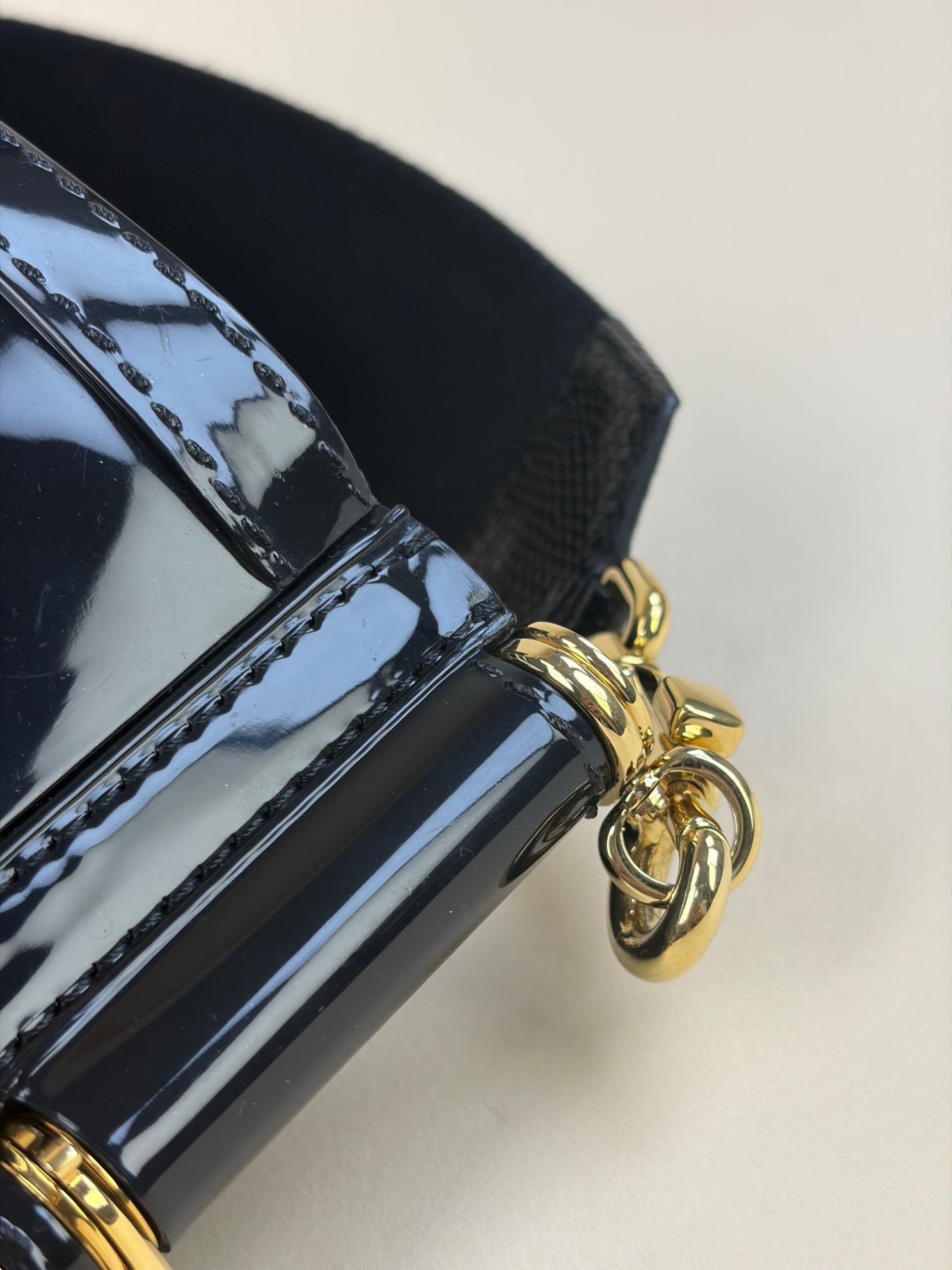 Dolce & Gabbana Black Rubber Sicily Bag