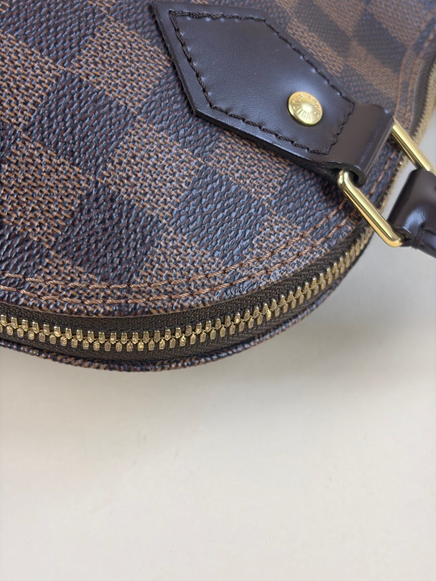 Louis Vuitton Damier Ebene Alma BB Bag