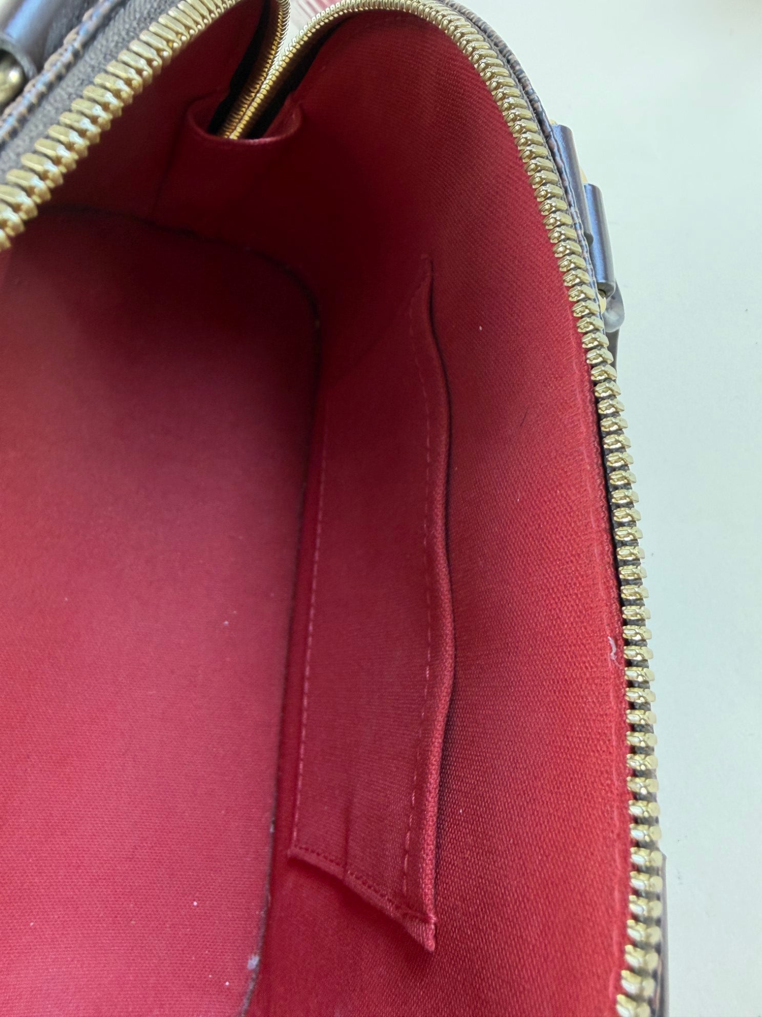 Louis Vuitton Damier Ebene Alma BB Bag