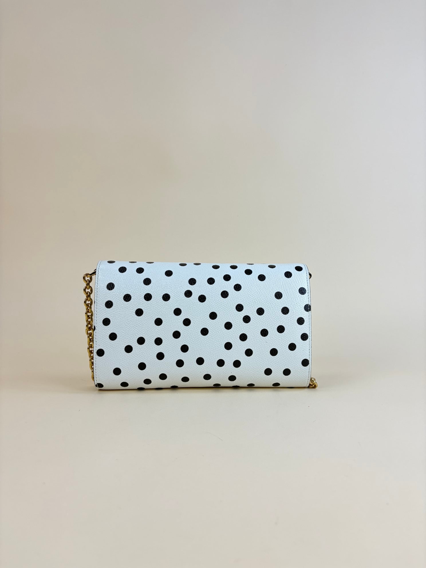 DOLCE&GABBANA polka dots bicolor white and black