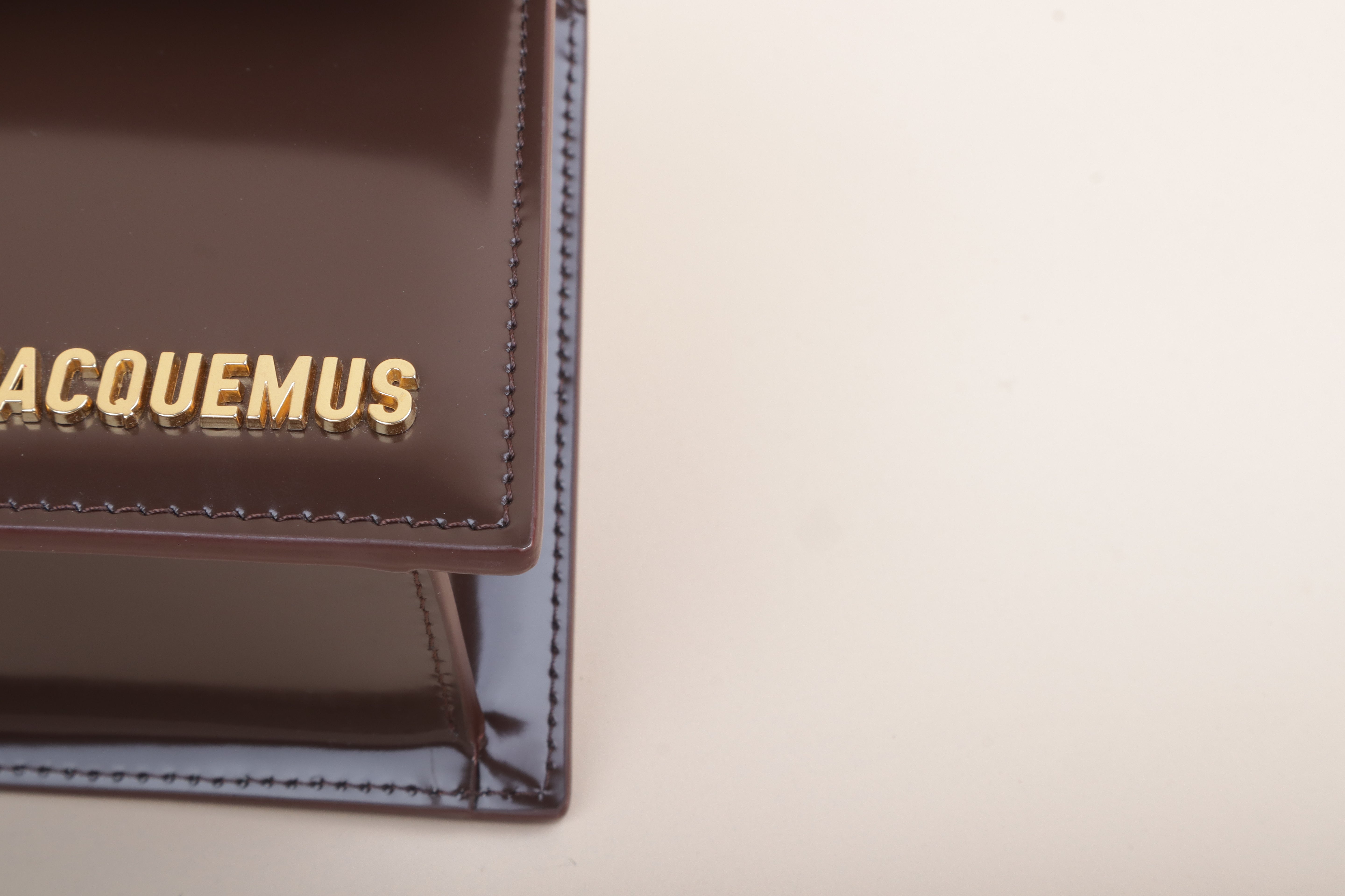 Jacquemus Mid Night Brown Le Grand Bambino Bag