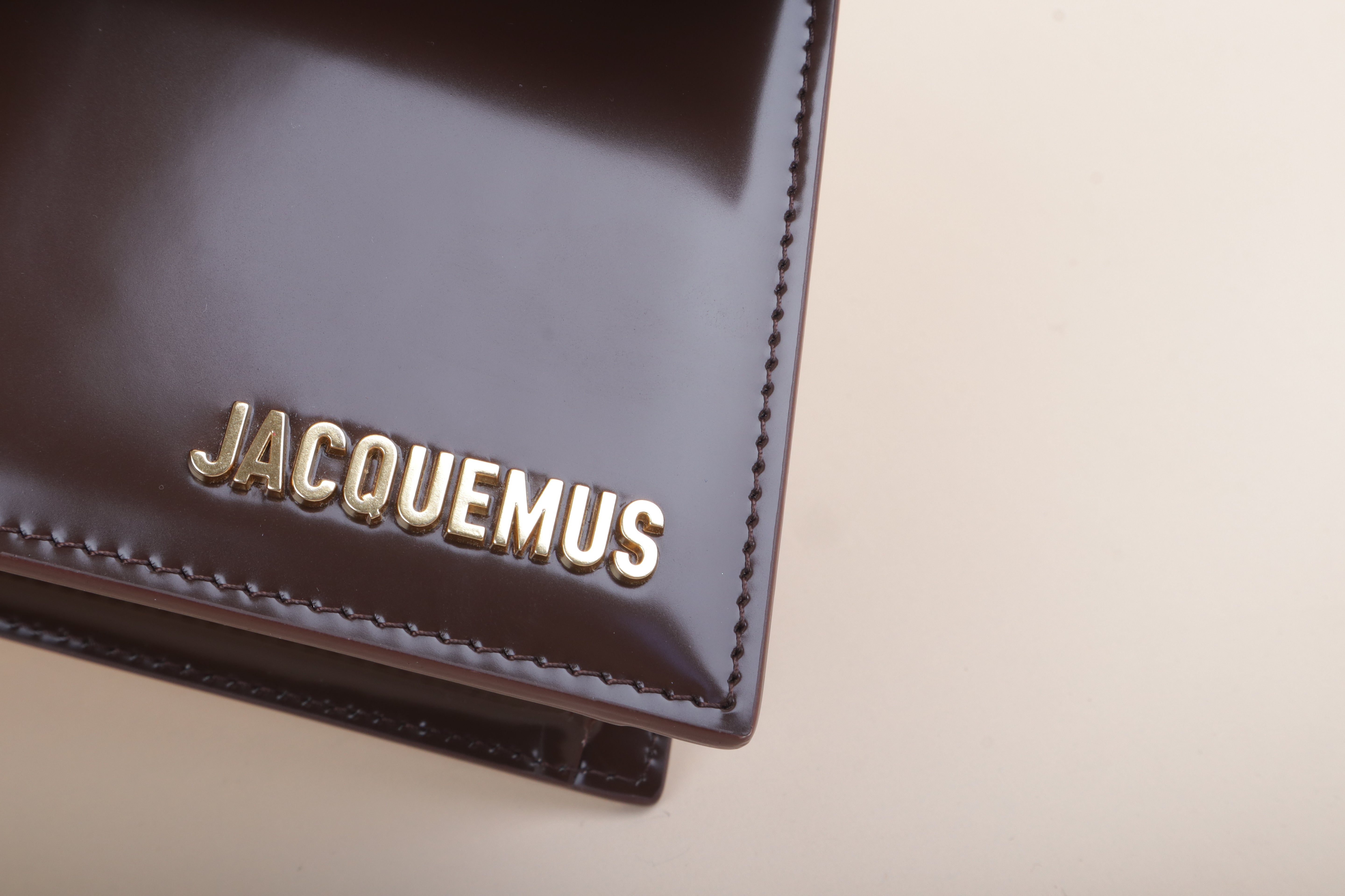 Jacquemus Mid Night Brown Le Grand Bambino Bag