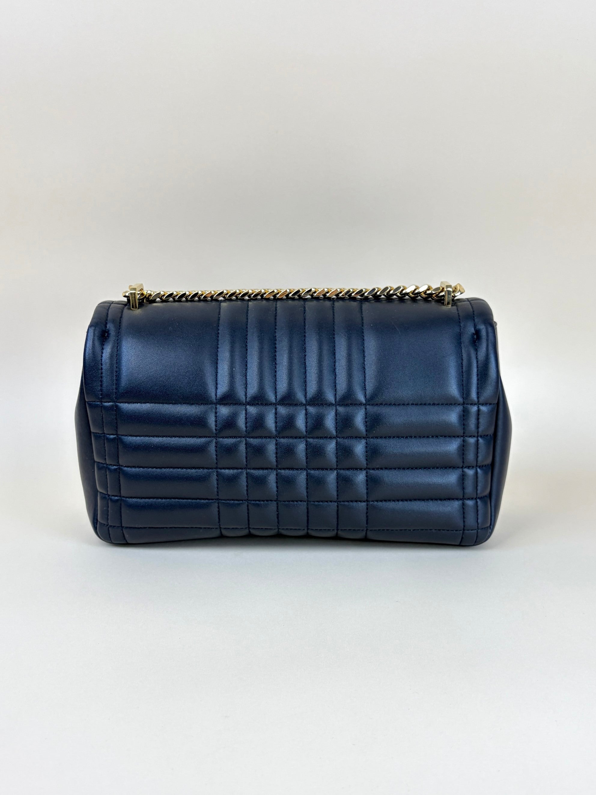Burberry Black Lola Quilted le medium shoulder bag