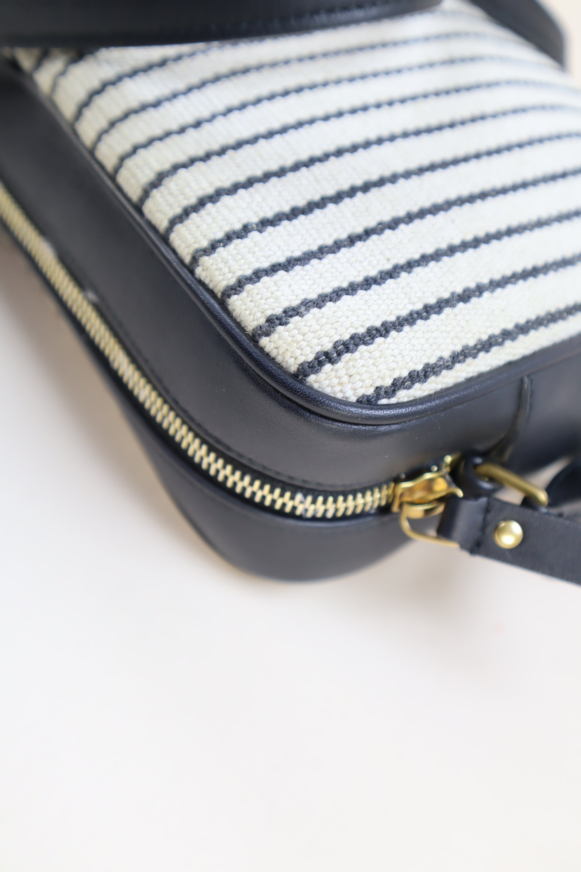 YSL Black Lou Camera Crossbody Bag