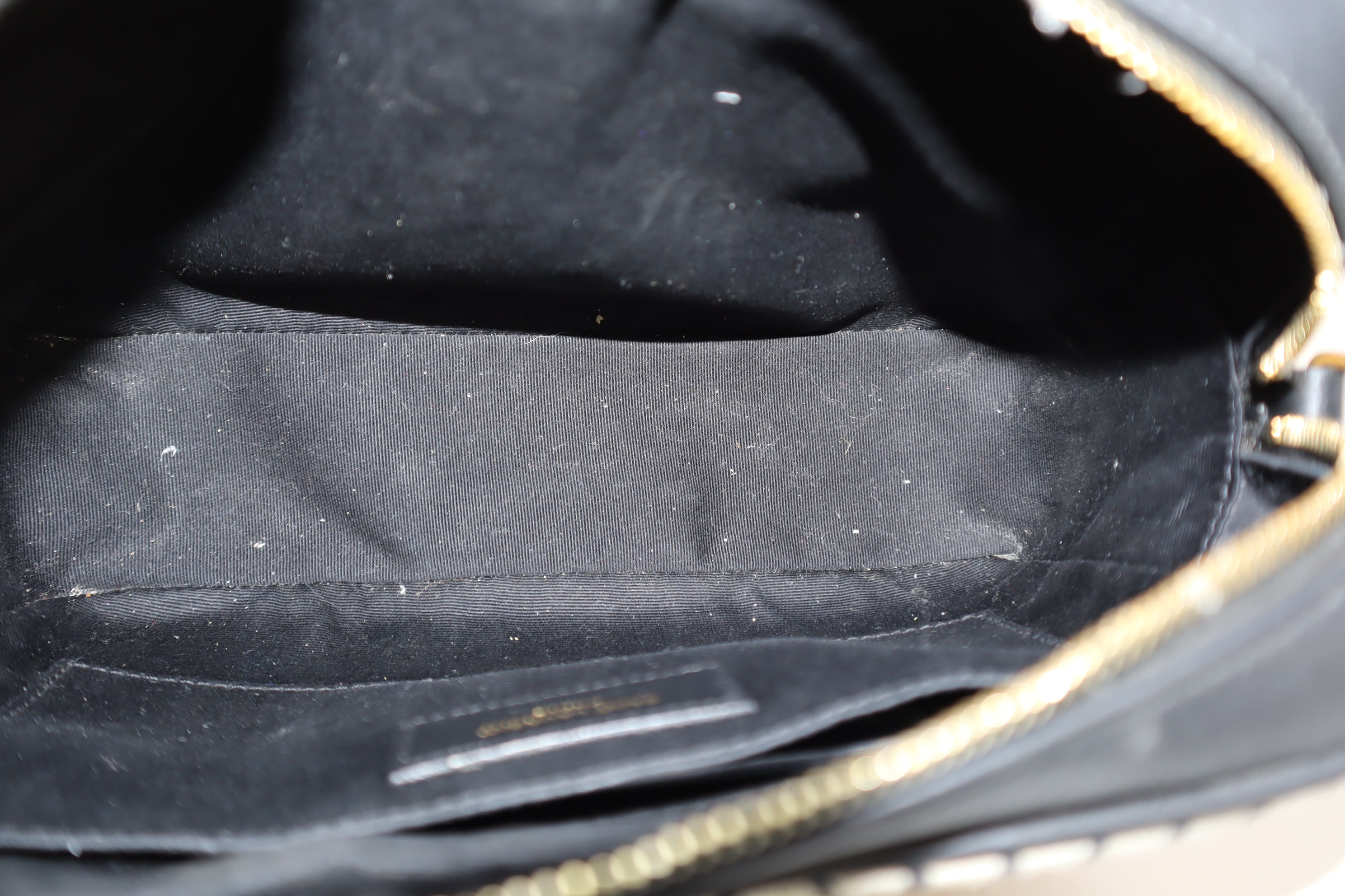 YSL Black Lou Camera Crossbody Bag