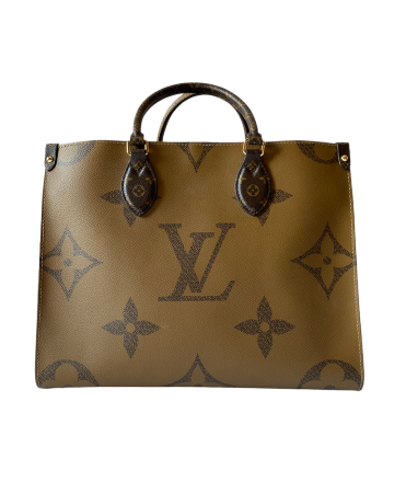 Louis Vuitton Monogram Reverse Onthego MM Bag