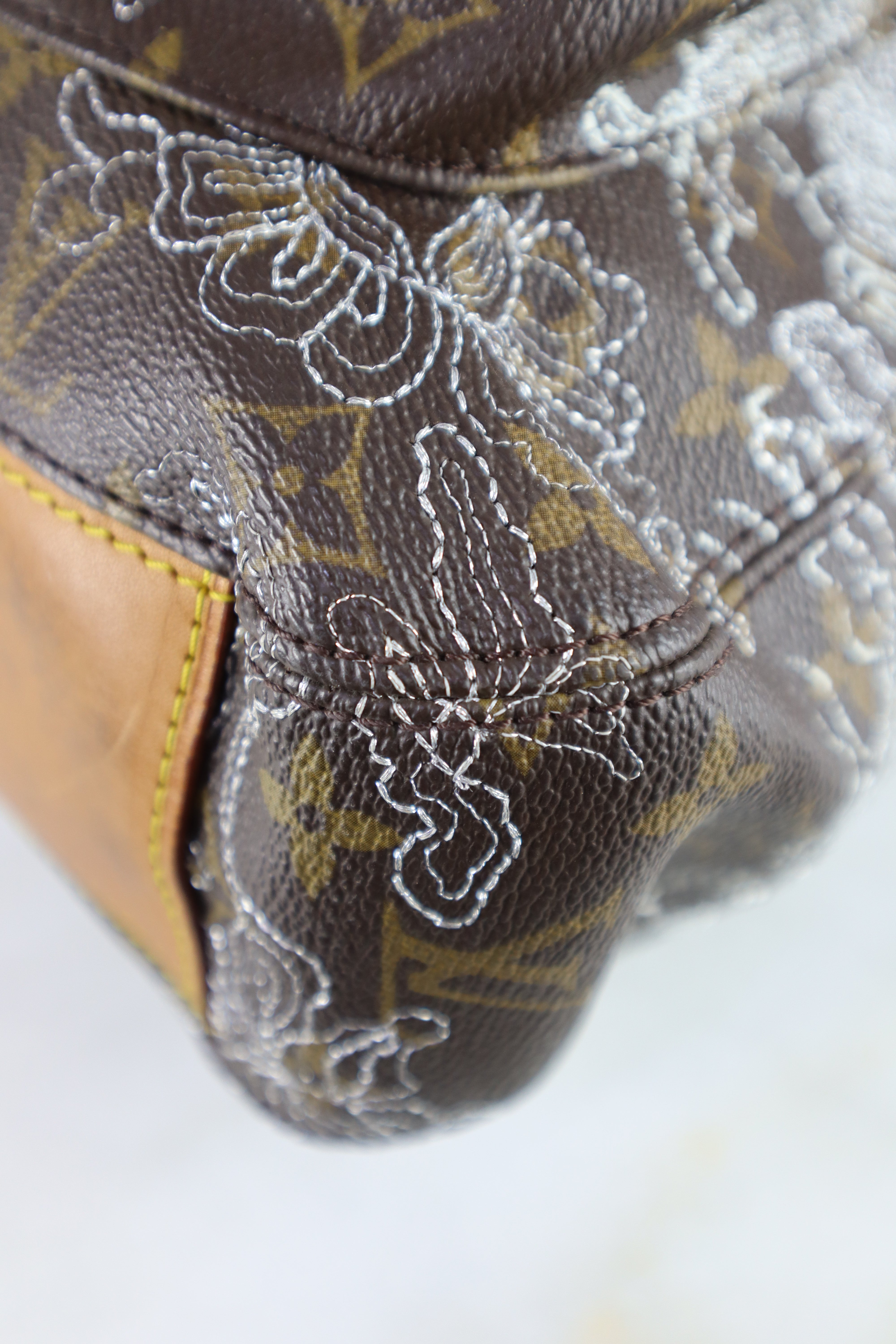 Louis Vuitton Monogram Limited Edition Dentelle Fersen Bag