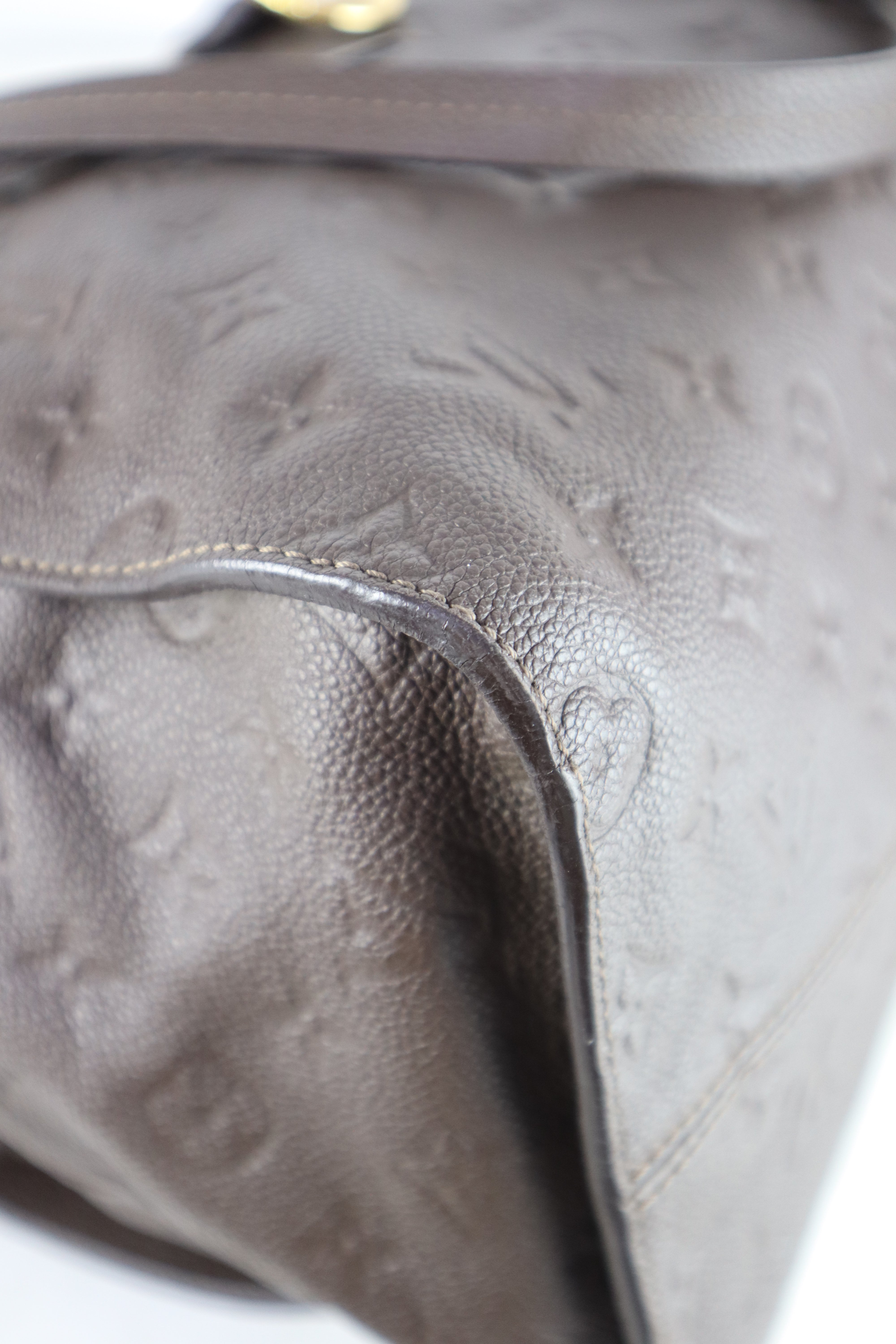 Louis Vuitton Aube Brown Monogram Empreinte Lumineuse PM Bag