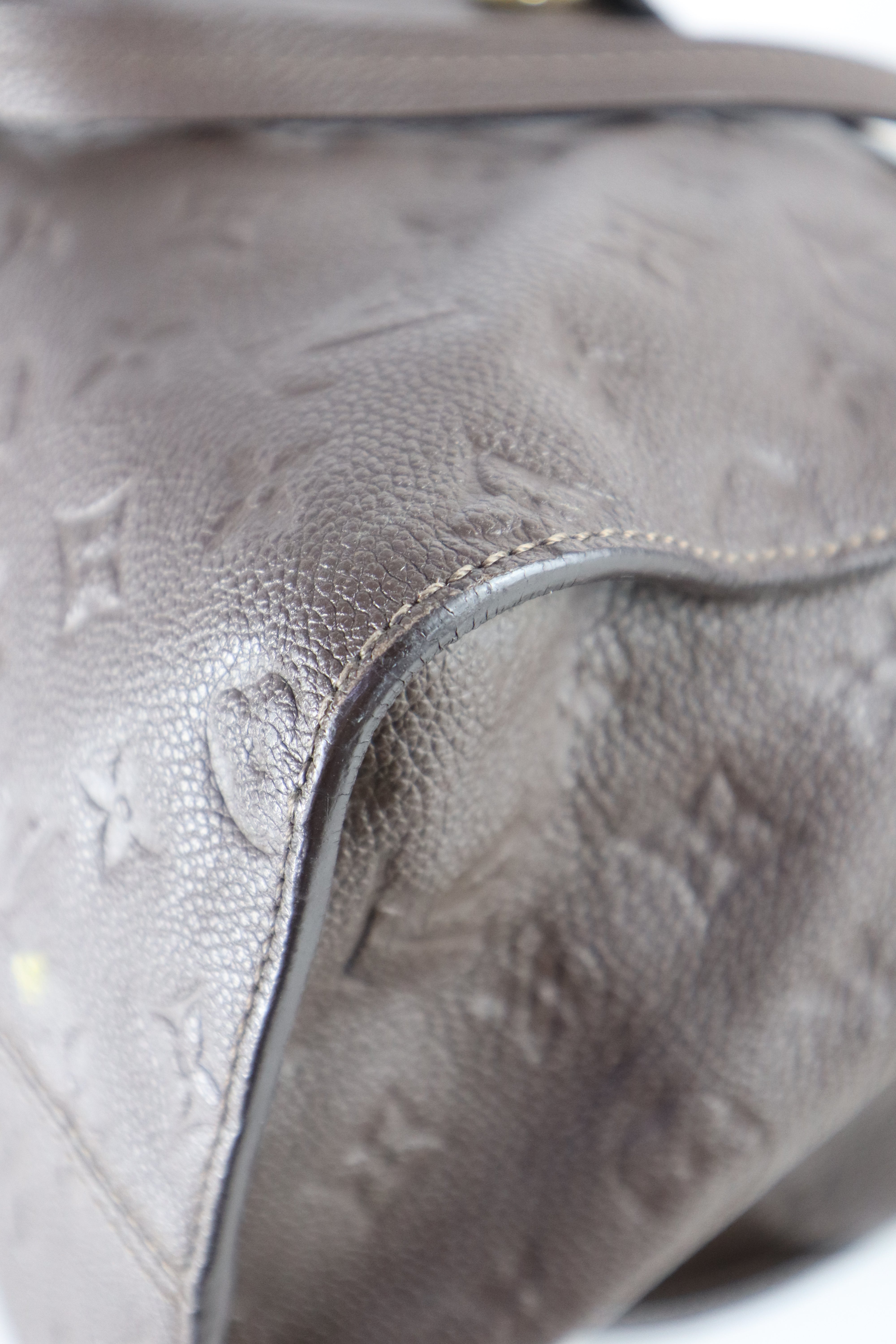 Louis Vuitton Aube Brown Monogram Empreinte Lumineuse PM Bag