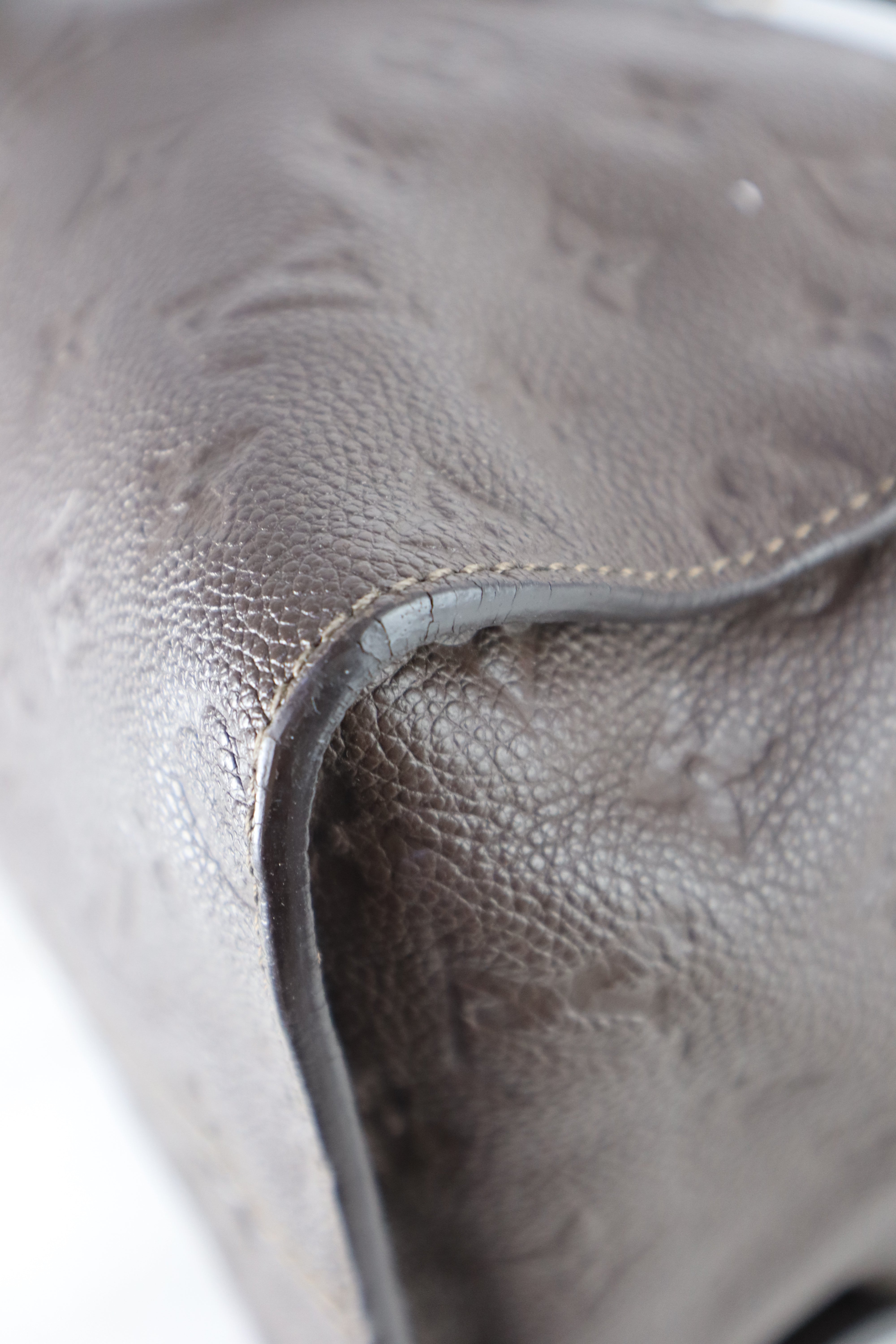 Louis Vuitton Aube Brown Monogram Empreinte Lumineuse PM Bag