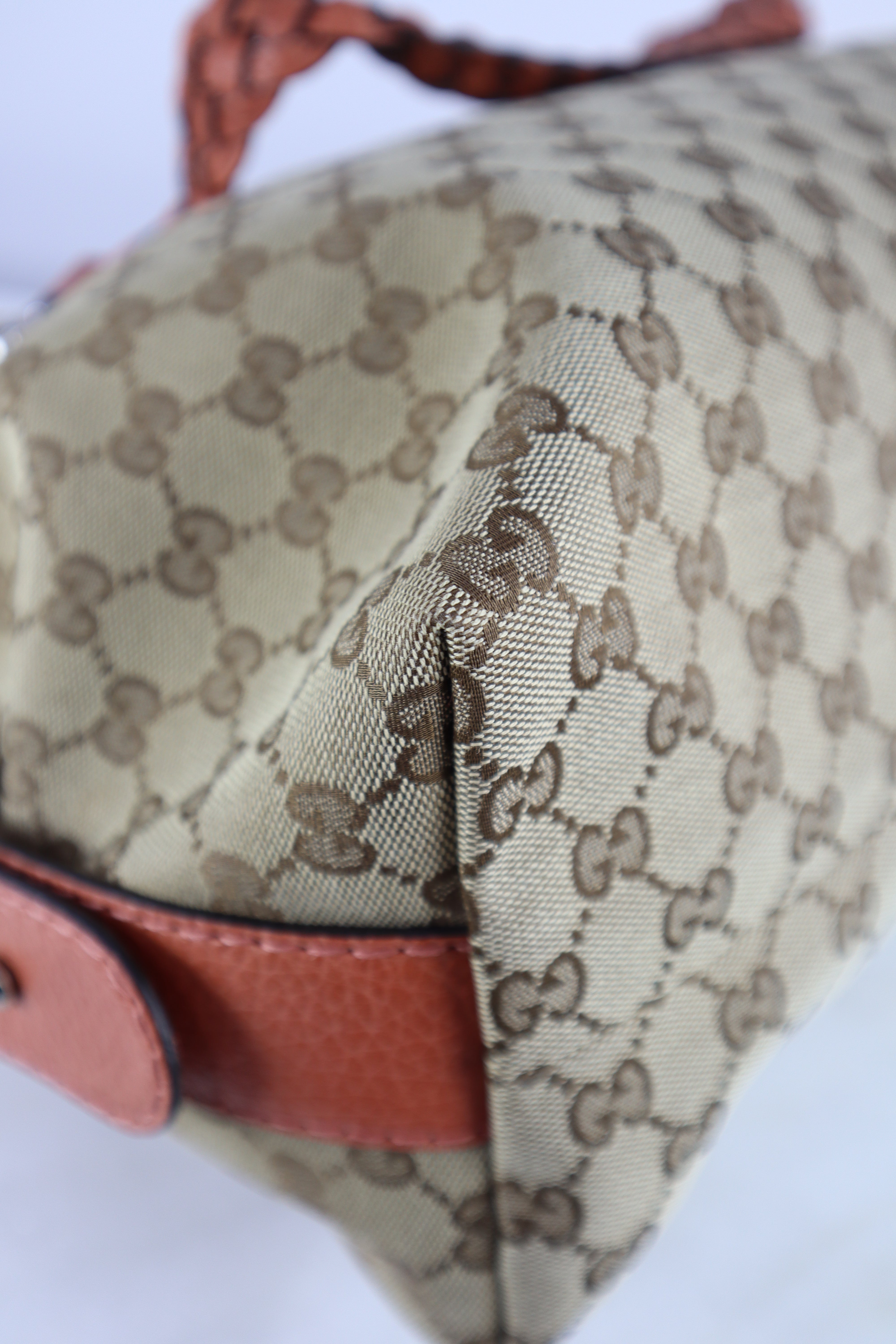 Gucci Bicolor Bamboo Bar Medium Bag