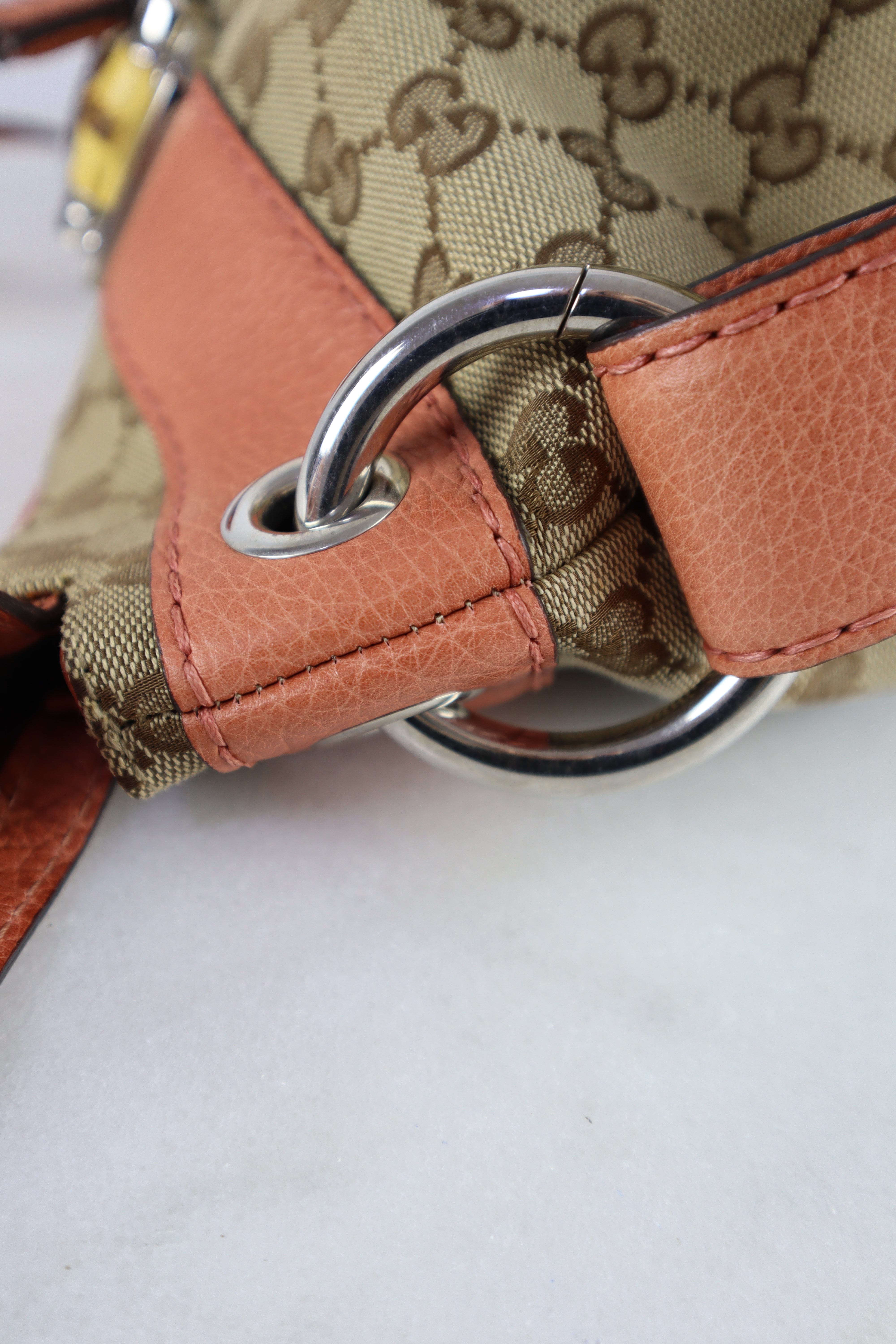 Gucci Bicolor Bamboo Bar Medium Bag