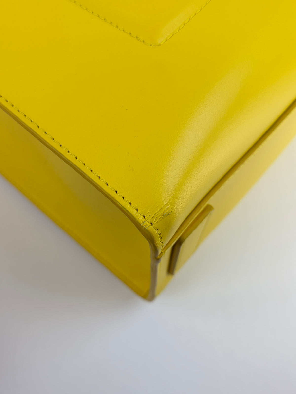 Dolce & Gabbana Yellow calfskin Daily shopper tote bag