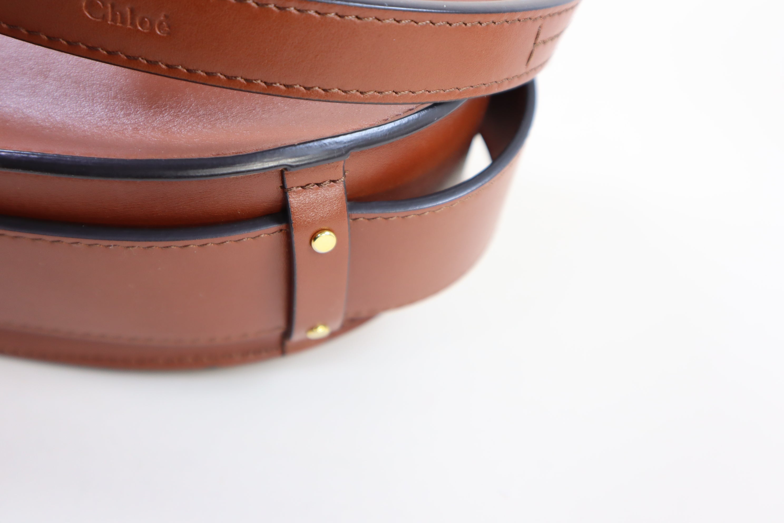Chloe Camel Tess Medium Bag