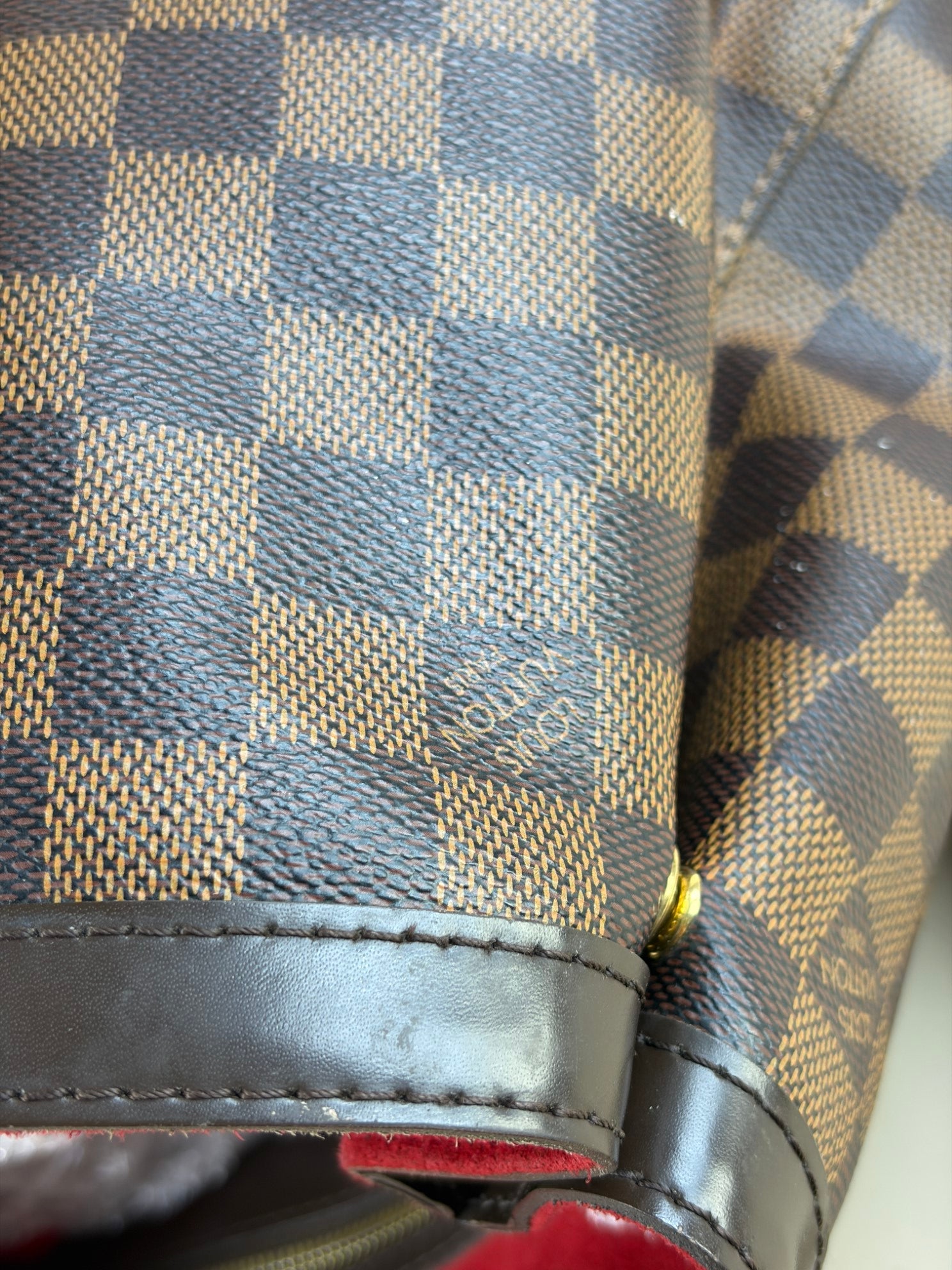 Louis Vuitton Ebene Hampstead Bag