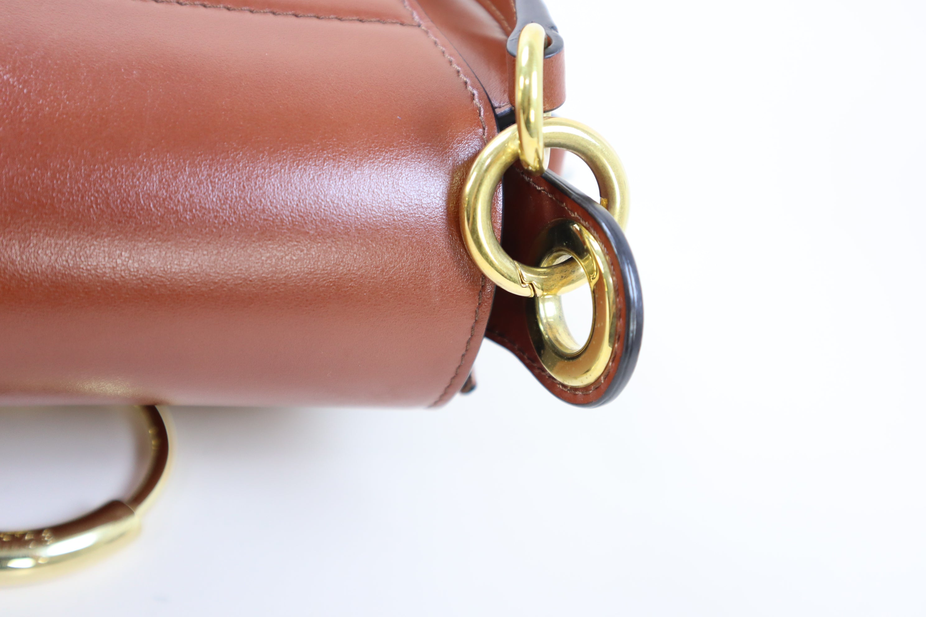 Chloe Camel Tess Medium Bag