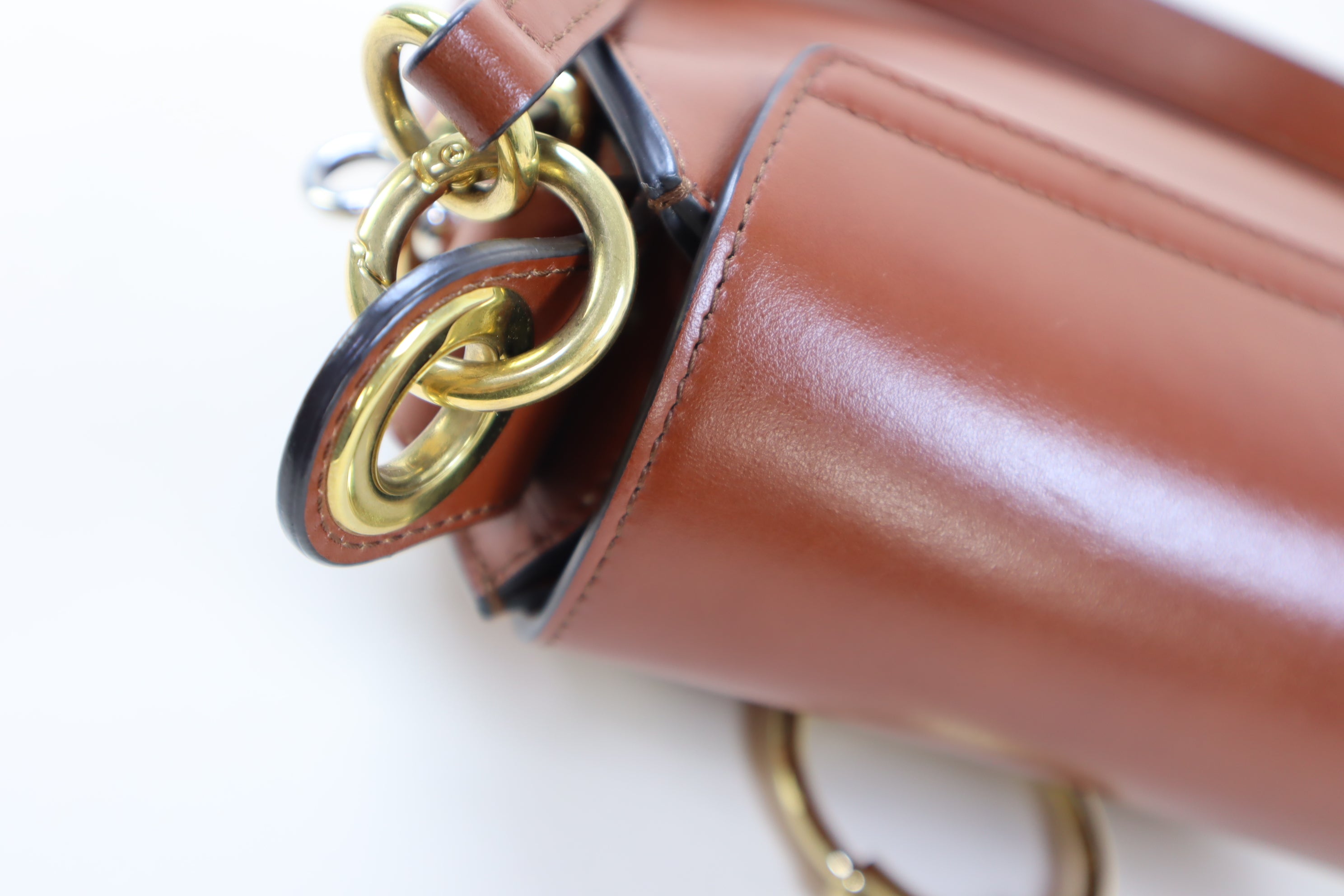 Chloe Camel Tess Medium Bag